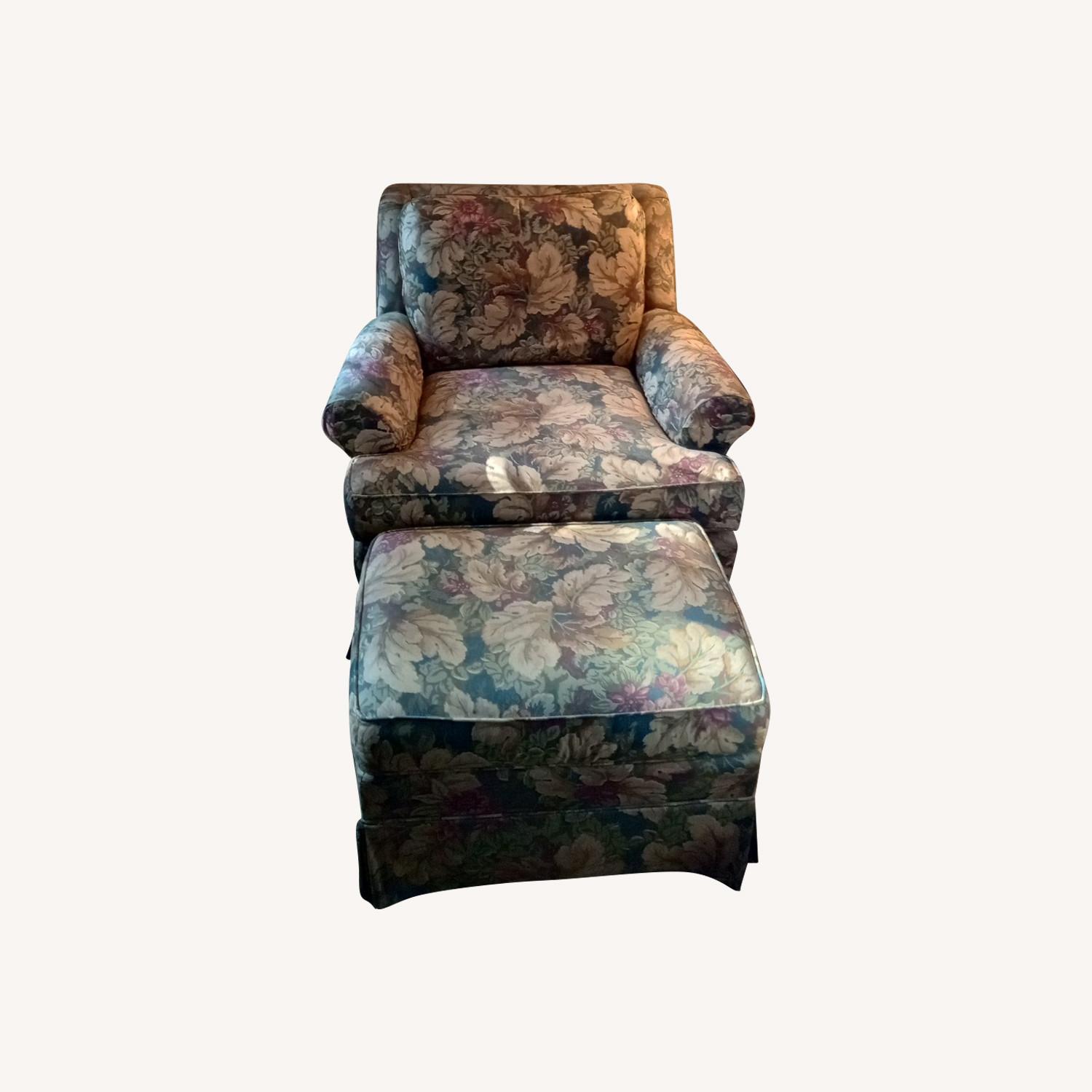 Chair and Ottoman - image-0