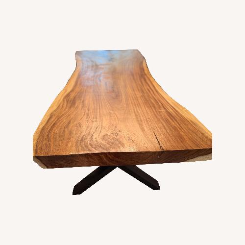 Used Indonesian Suar/Monkeypod Slab Table for sale on AptDeco