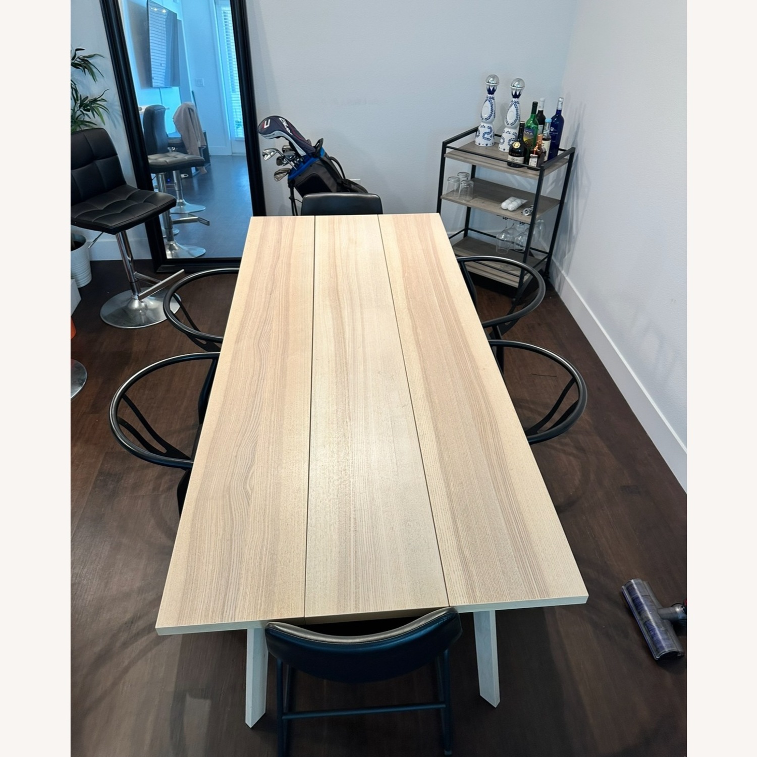 IKEA Table + 6 Chairs - image-4