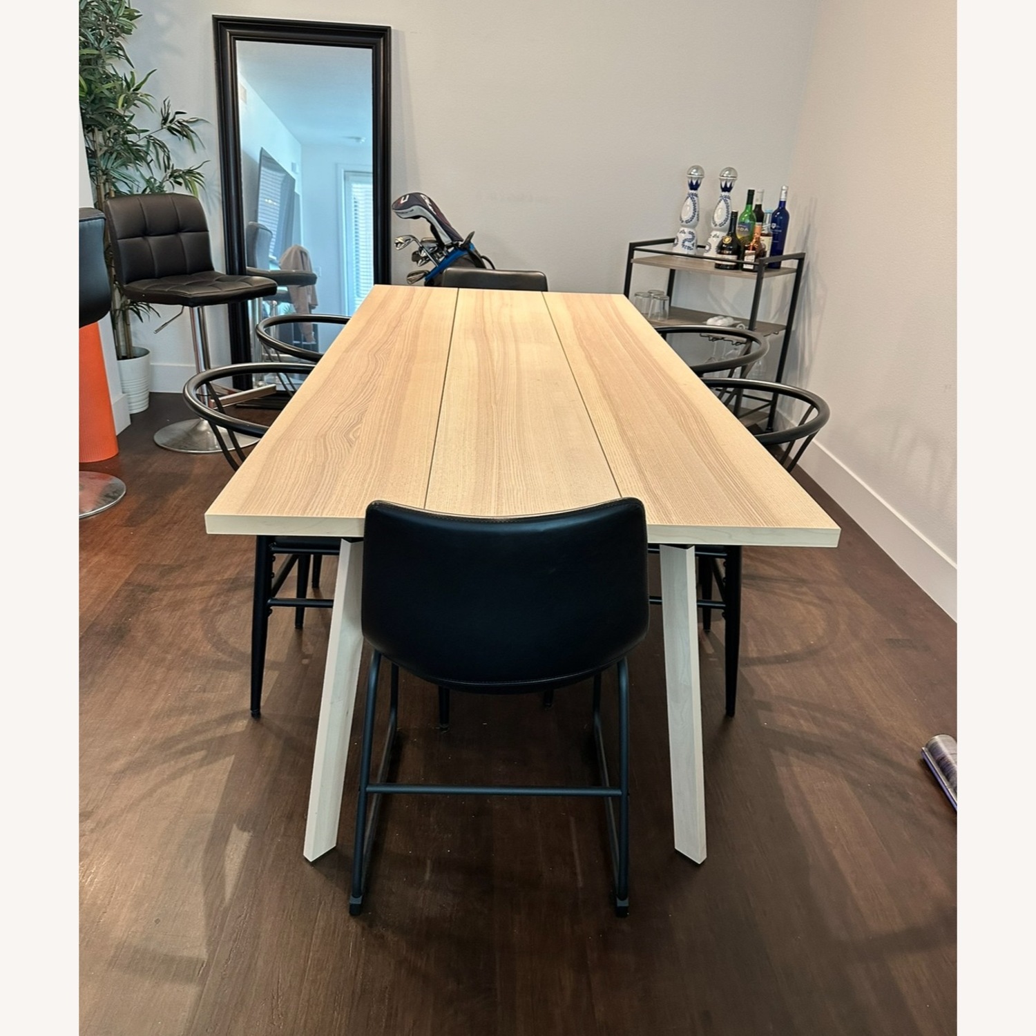IKEA Table + 6 Chairs - image-5