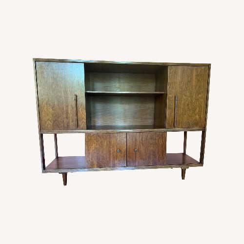 Used Vintage Mid-Century Bar Cabinet with Lighting for sale on AptDeco