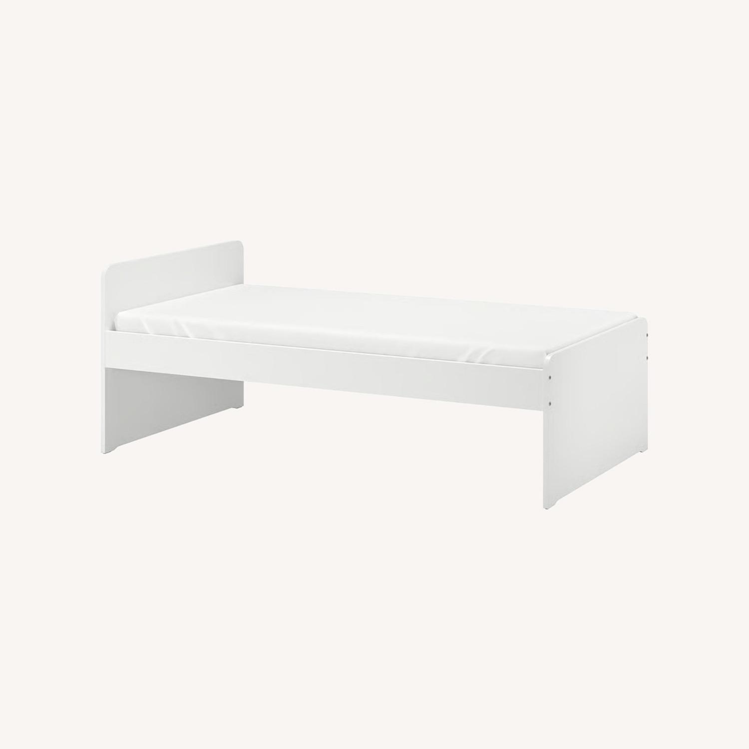 IKEA SLÄKT Twin Bed Frame with Slatted Base - image-0