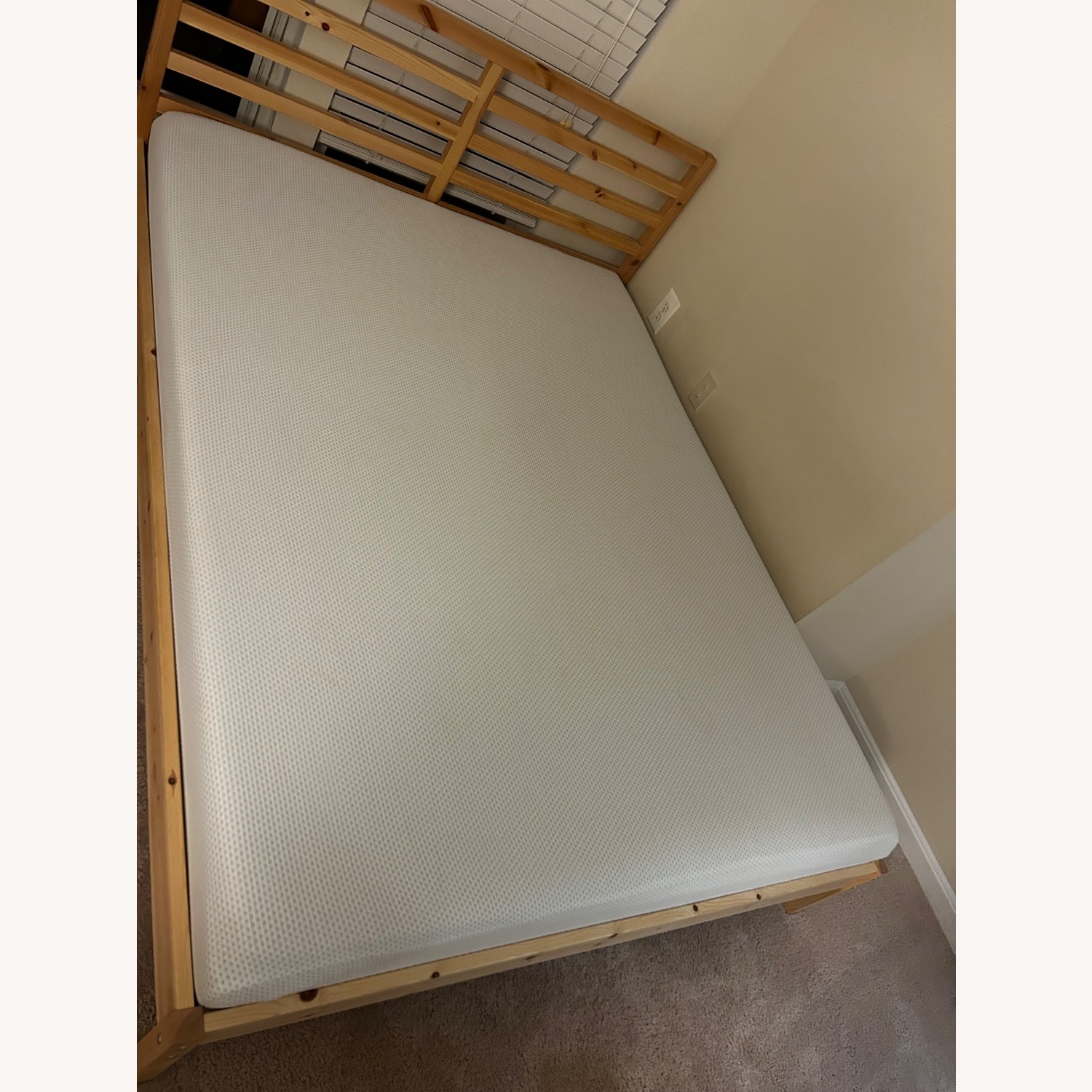 IKEA TARVA Pine Wood Queen Bed Frame - image-2