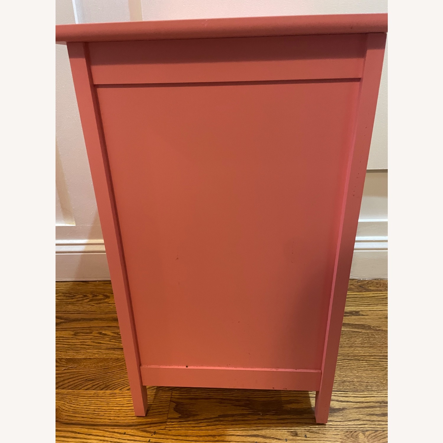 3-drawer Transitional Wooden Nightstand - image-3