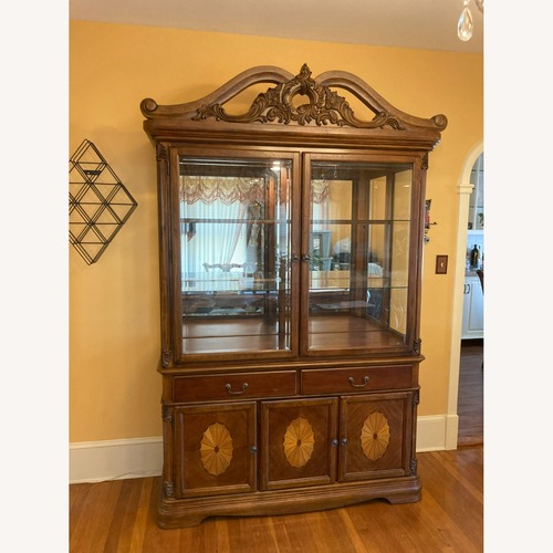Used Ashley Furniture Glen Eagle China Cabinet for sale on AptDeco