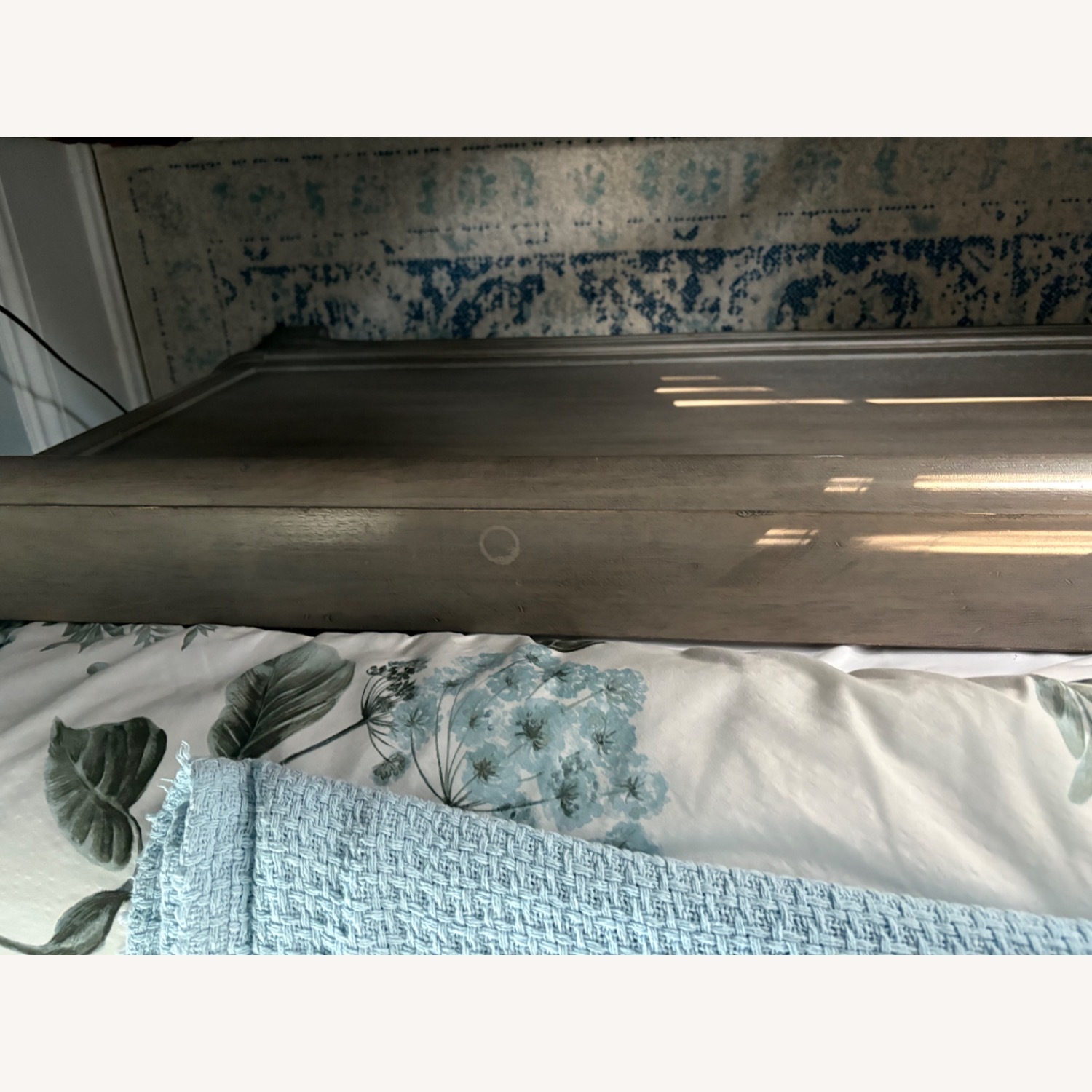 Elina Queen Size Bed- Grey - image-5