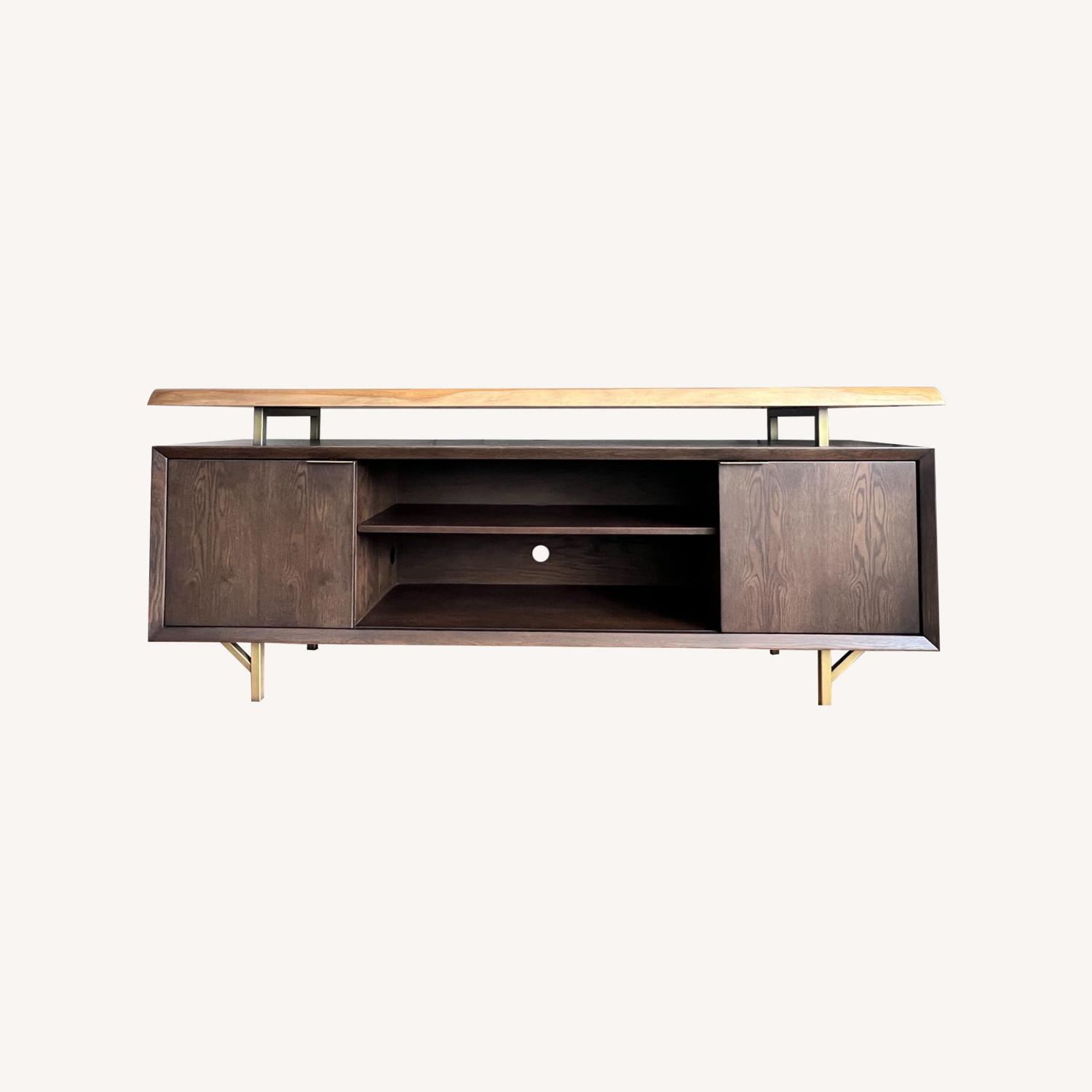Arhaus Whitman Solid Wood TV Console – 78" - image-0
