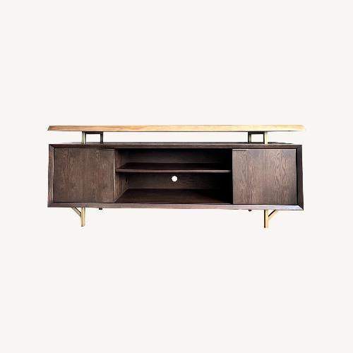 Used Arhaus Whitman Solid Wood TV Console – 78" for sale on AptDeco
