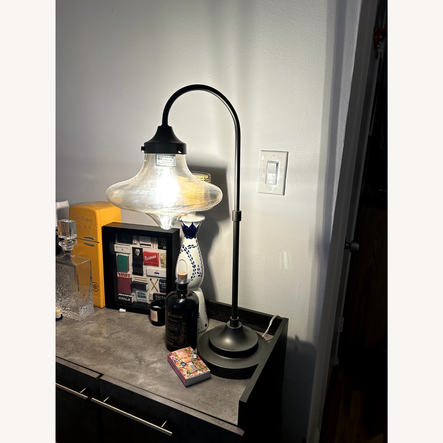 Ancelmo Metal Arched Table Lamp  - image-1