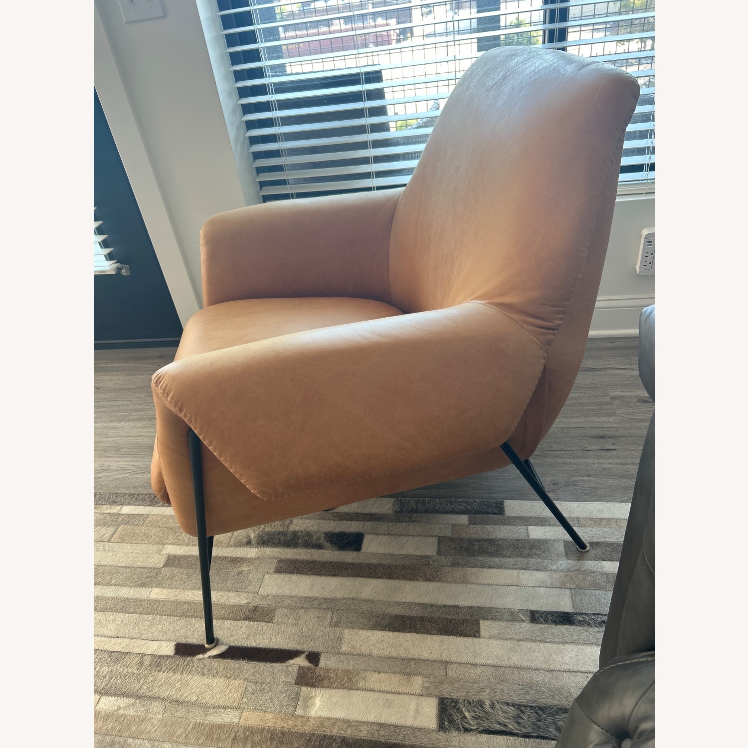 Arhaus Engles Luxury Leather Accent Chair - image-3