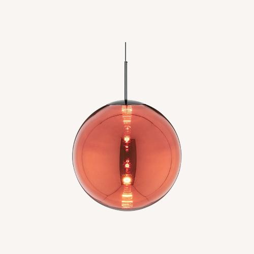 Used Tom Dixon Globe Pendant Light — Copper for sale on AptDeco