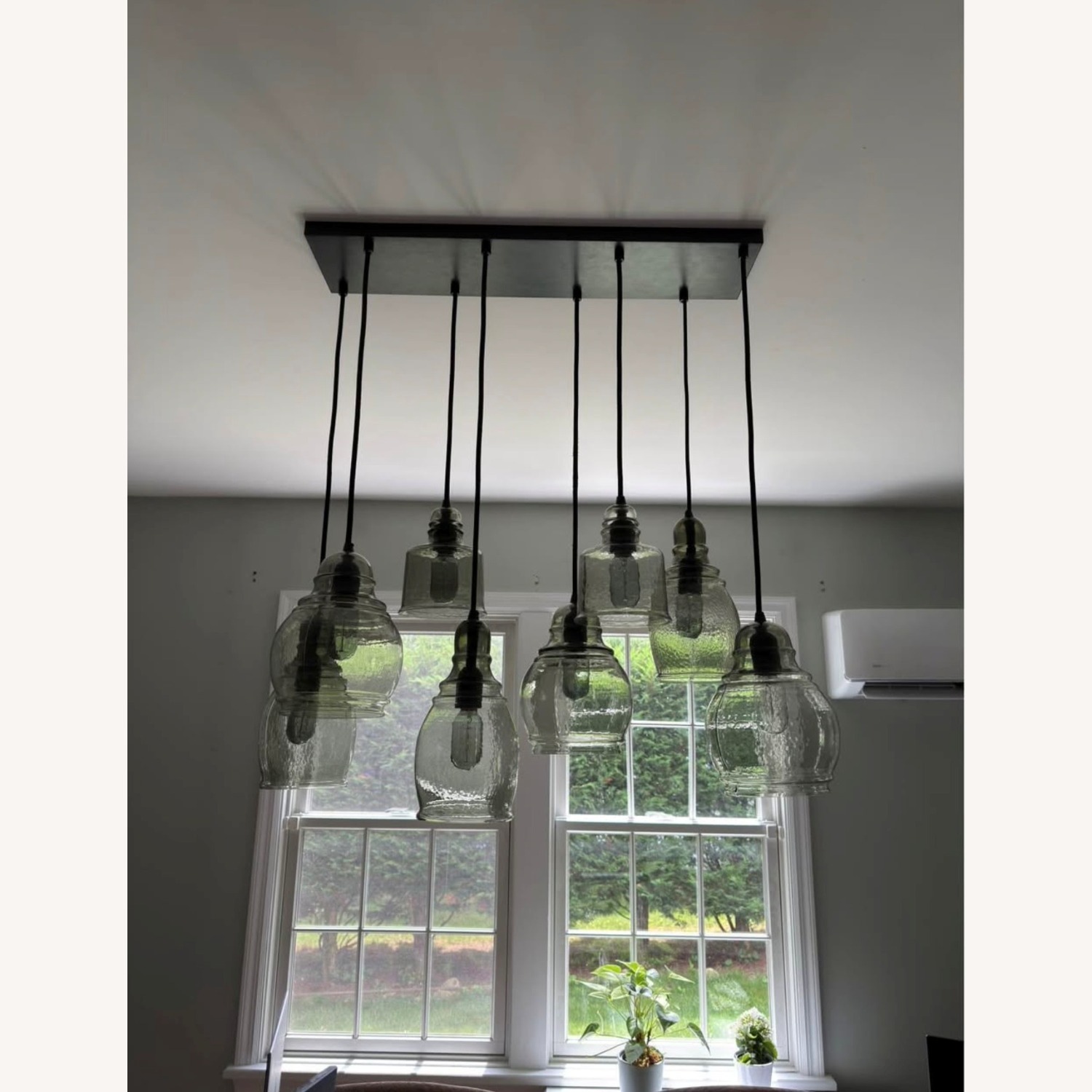 Pottery Barn Paxton Glass 8 Multi Pendant - image-2