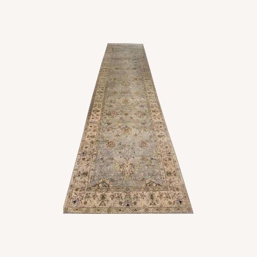 Used Wool Runner With Pad 48"D, 196"L for sale on AptDeco