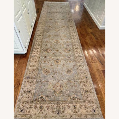 Used Wool Runner With Pad 48"D, 196"L for sale on AptDeco