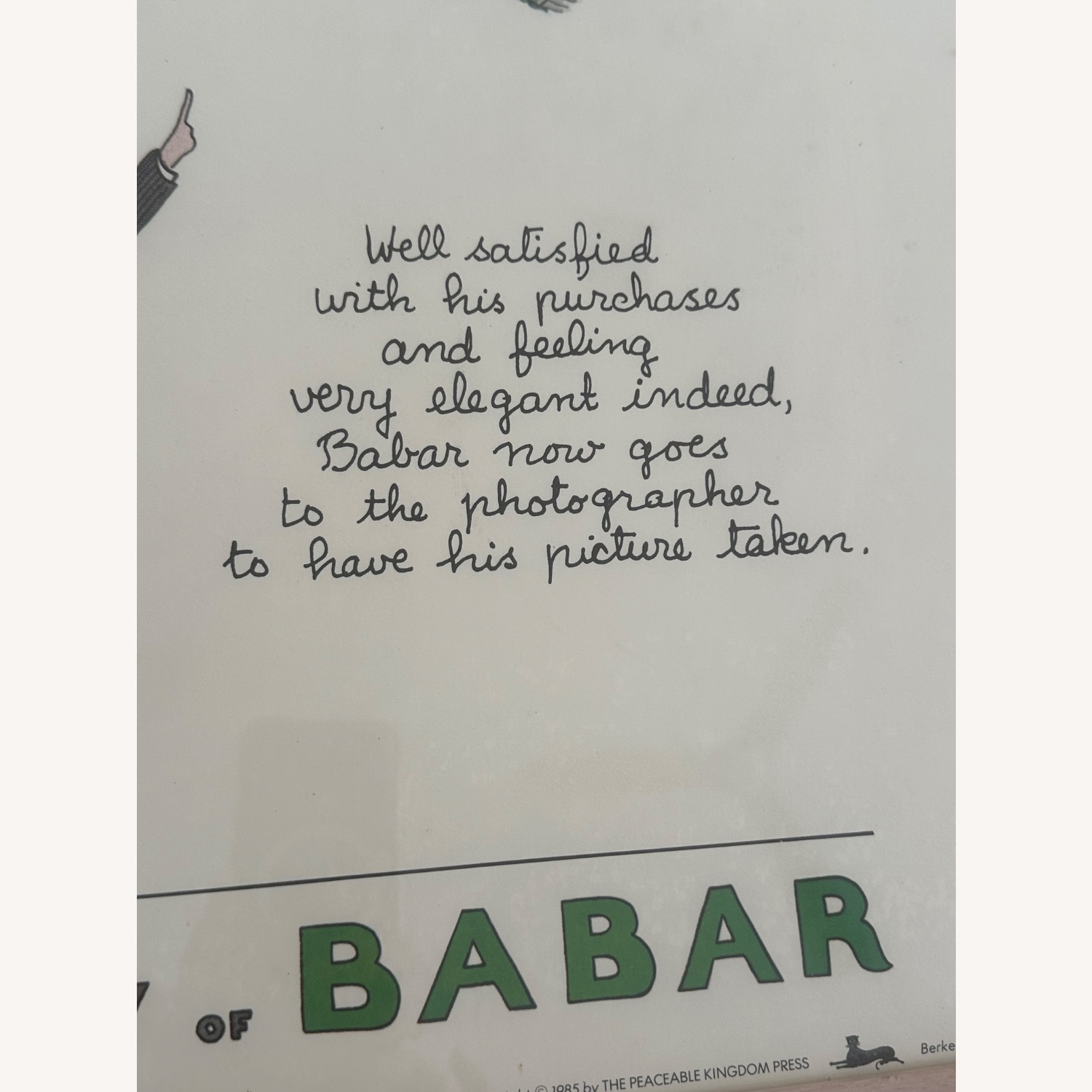 Babar The Elephant Framed Art - image-2