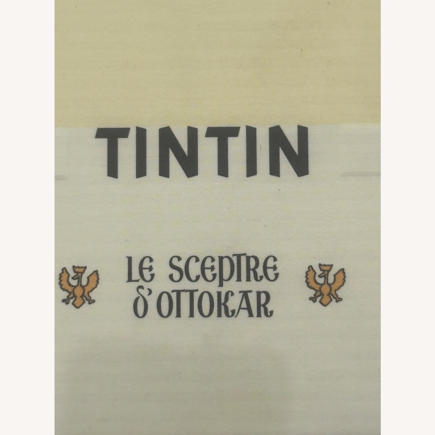 Vintage Tin Tin framed Art - image-3