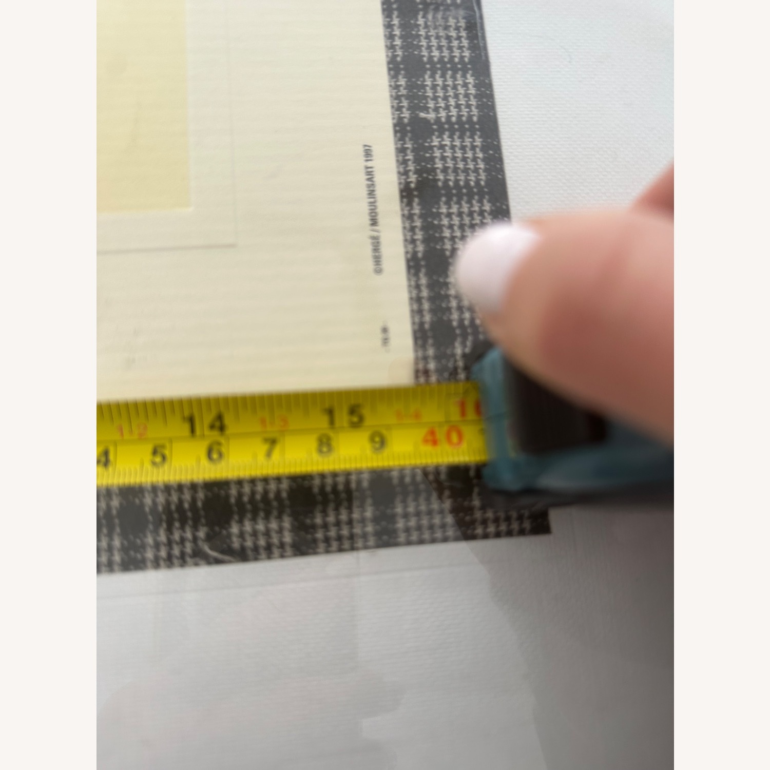 Vintage Tin Tin framed Art - image-11