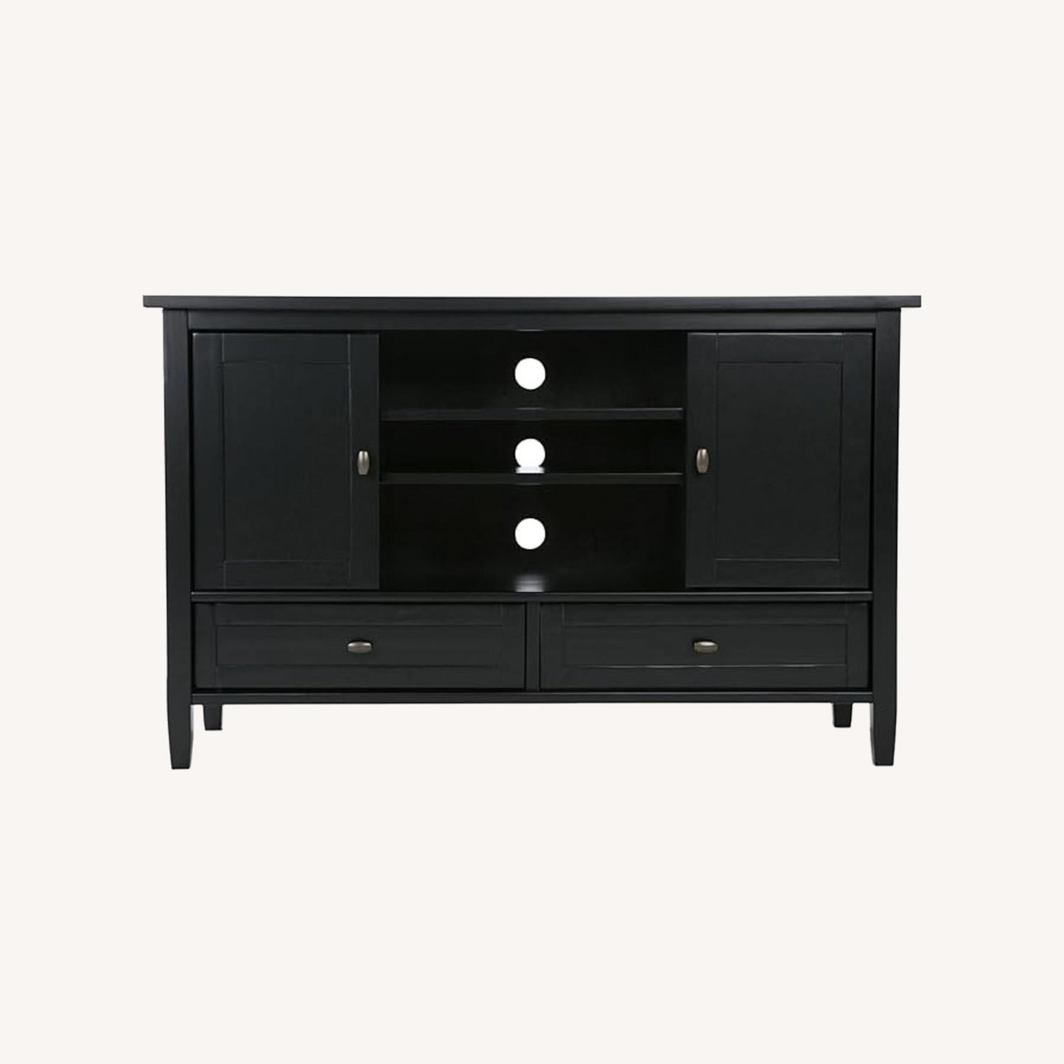 Simplihome Wood TV Media Stand - image-0