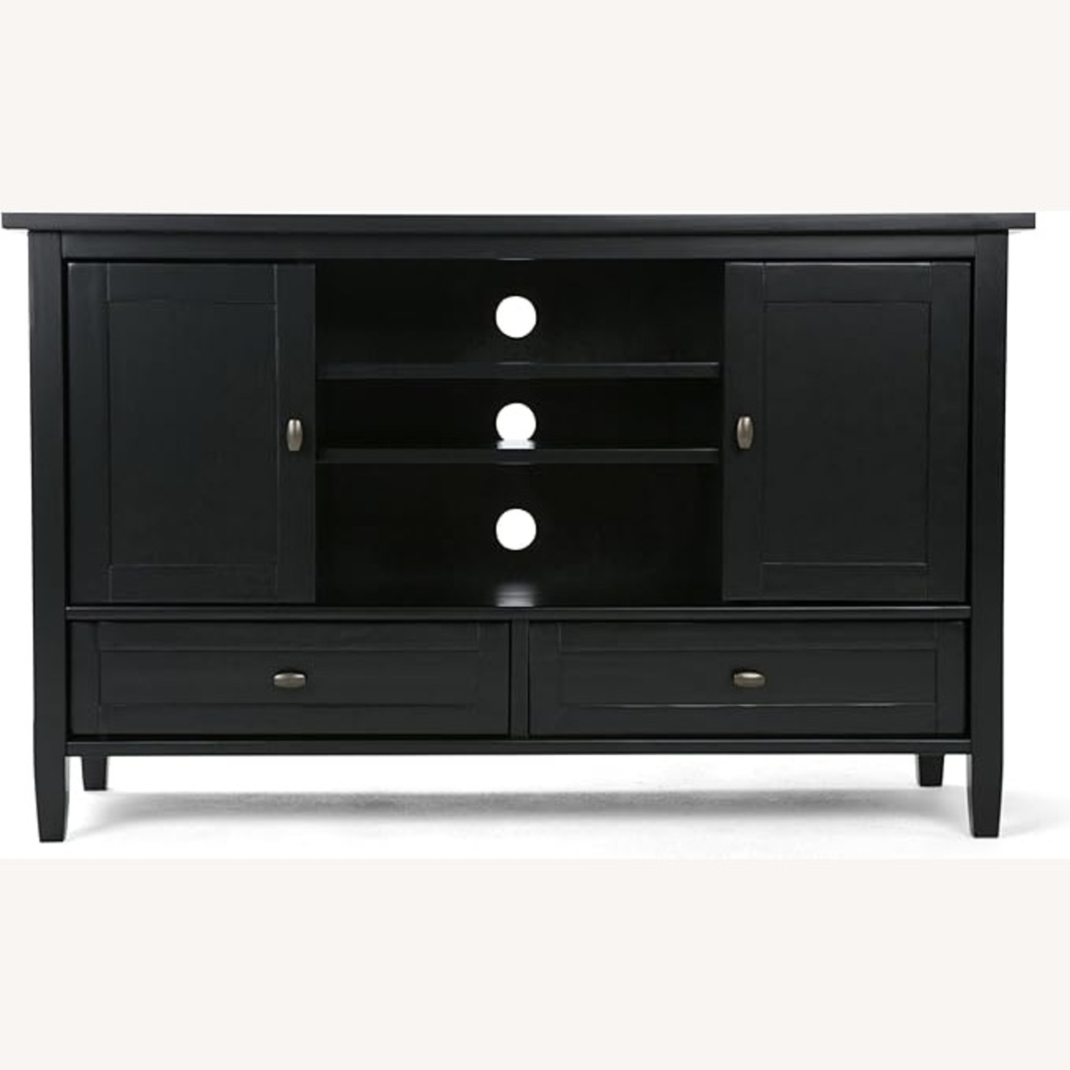 Simplihome Wood TV Media Stand - image-2