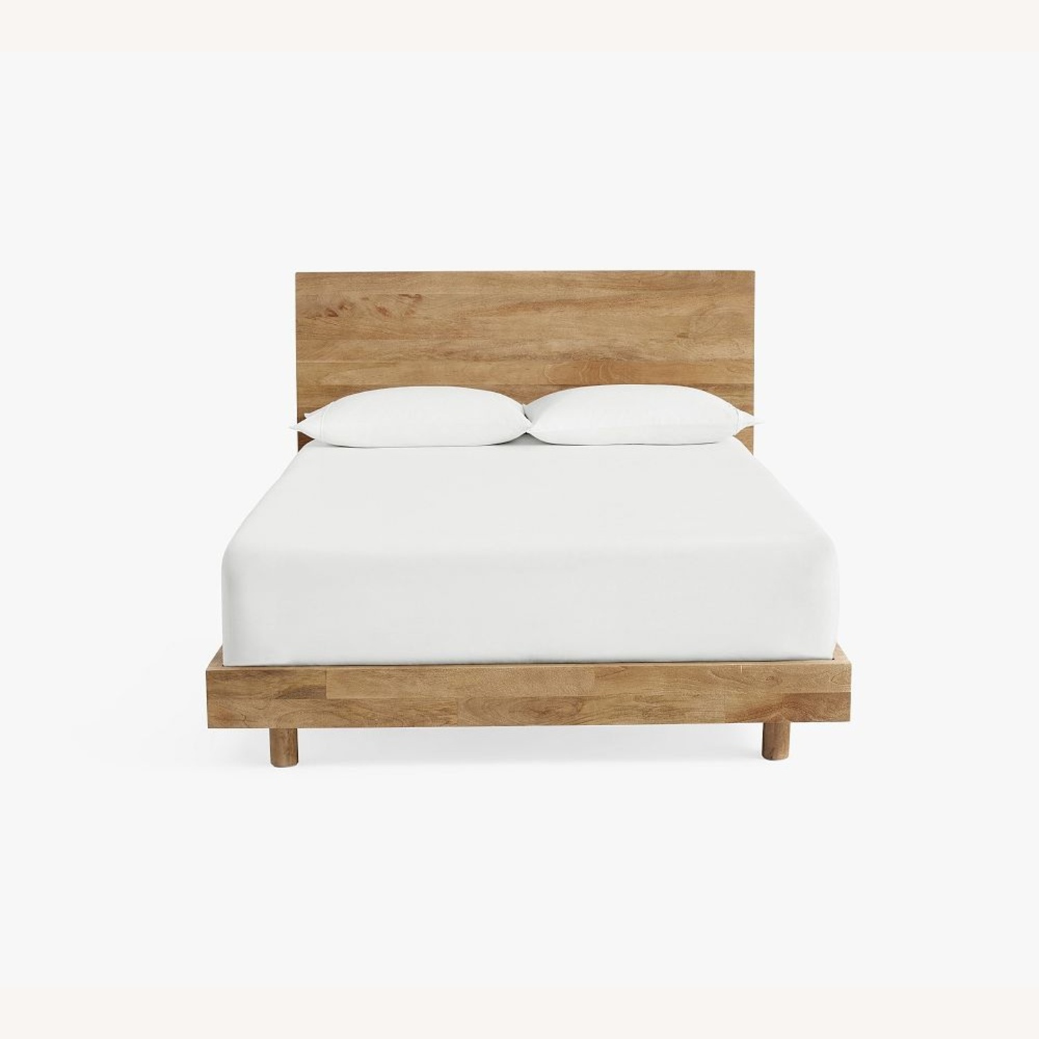 Pottery Barn Cayman Platform Bed (Queen, Biscotti) - image-4