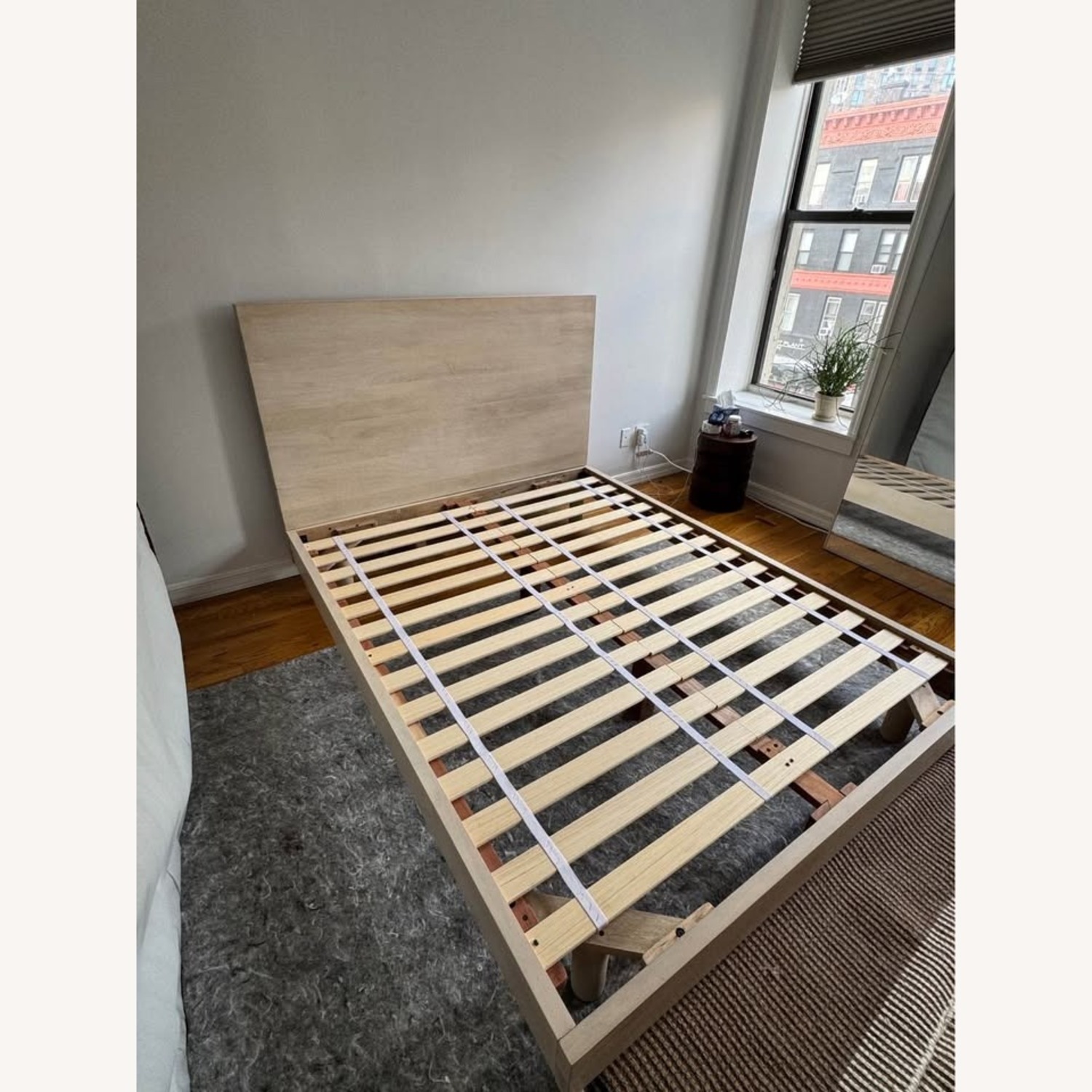 Pottery Barn Cayman Platform Bed (Queen, Biscotti) - image-1