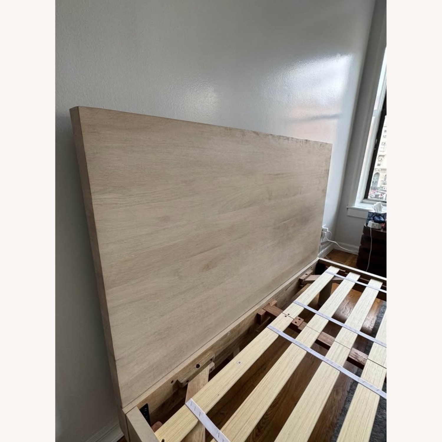 Pottery Barn Cayman Platform Bed (Queen, Biscotti) - image-3