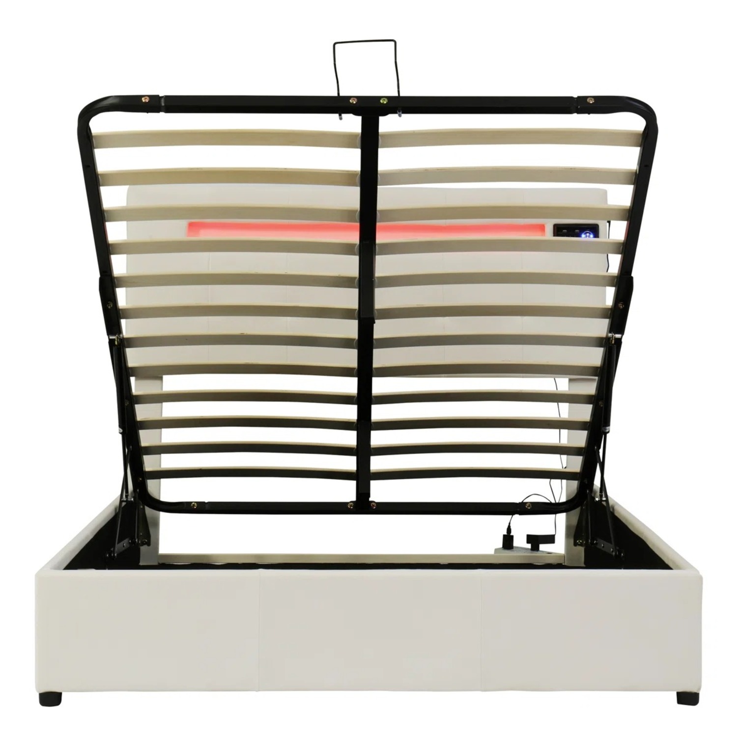 Devola Upholstered Platform Storage Bed - image-1