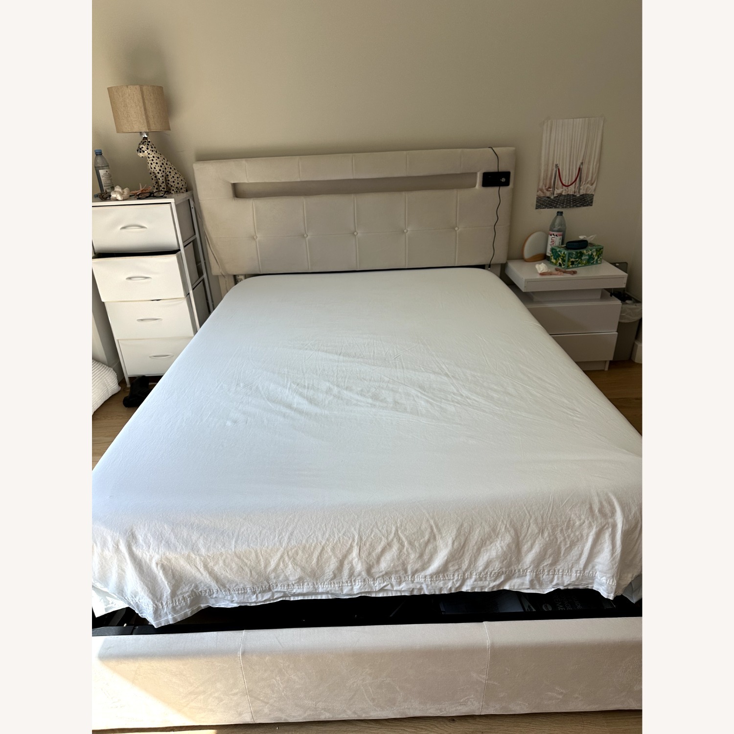 Devola Upholstered Platform Storage Bed - image-3