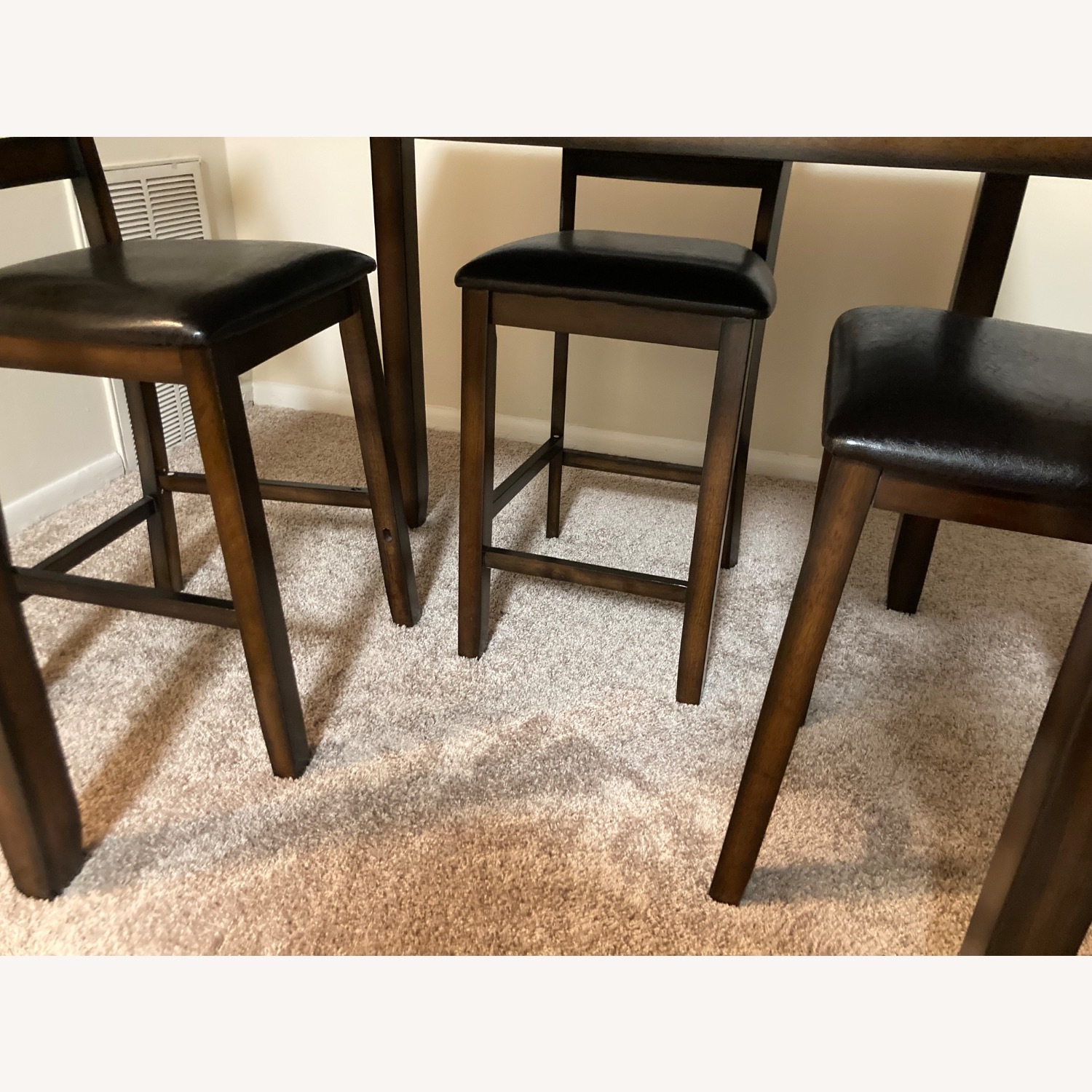  Counter Height Dining Table and 4 Bar Stools Set - image-4