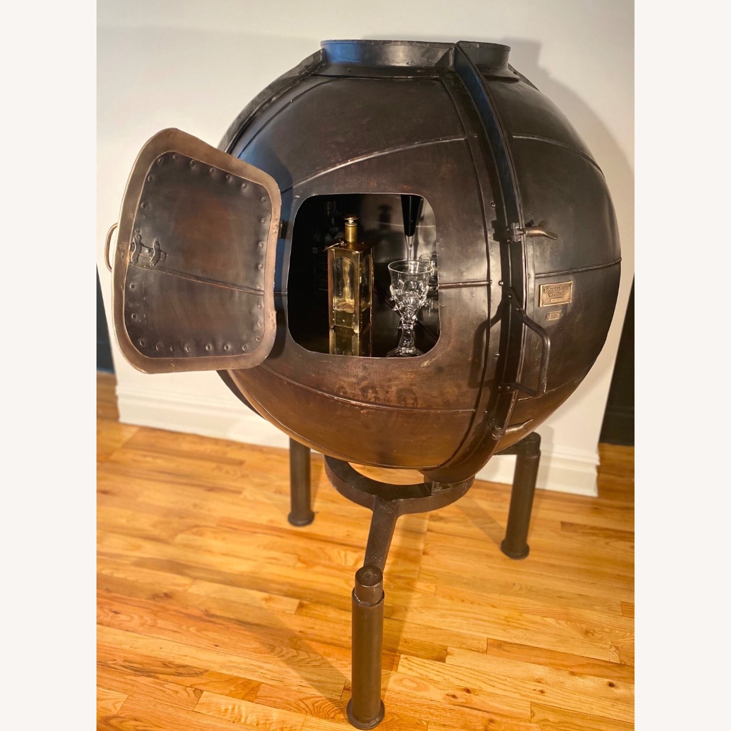 Restoration Hardware 1920s German Light Bulb Voltage Tester Bar - image-4