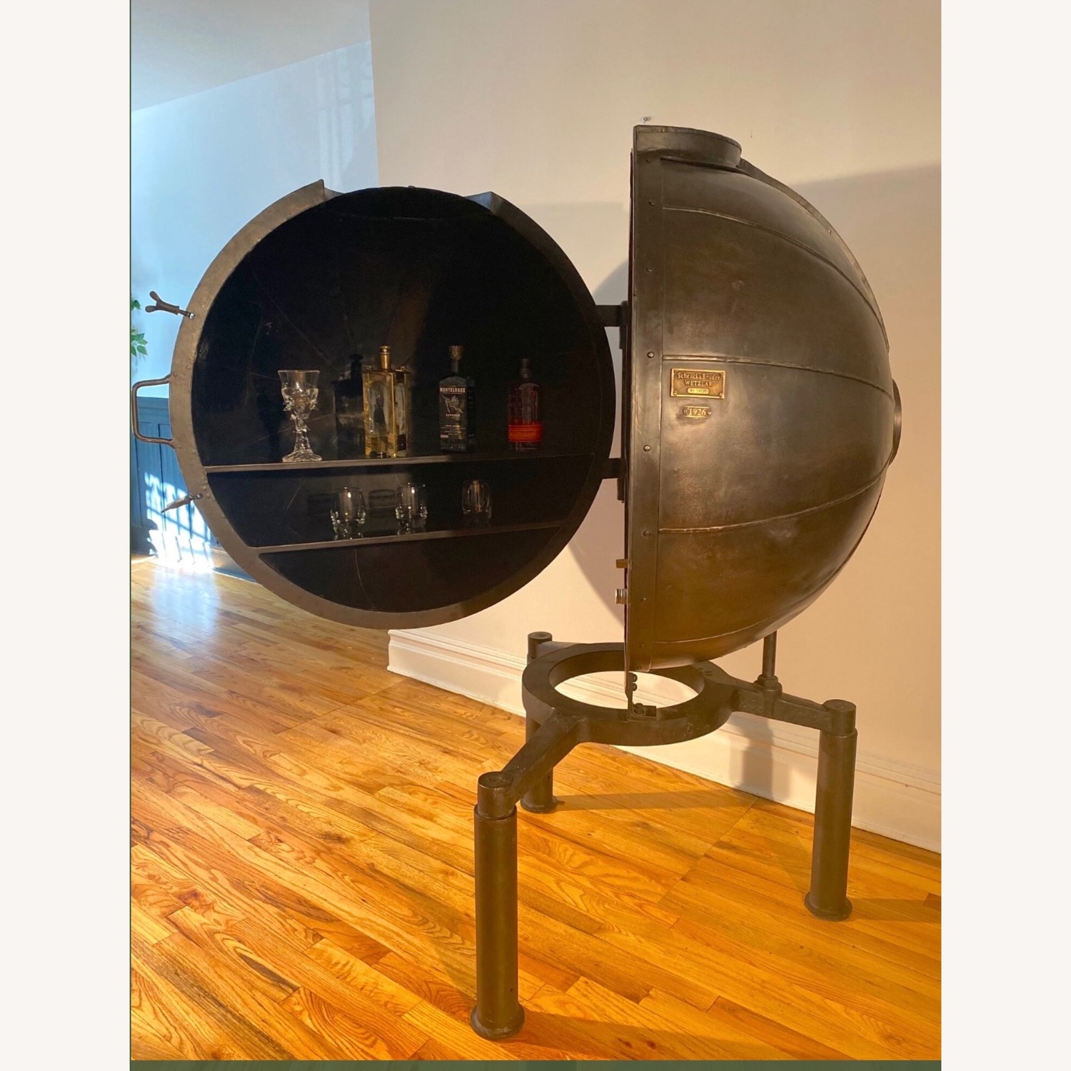 Restoration Hardware 1920s German Light Bulb Voltage Tester Bar - image-7