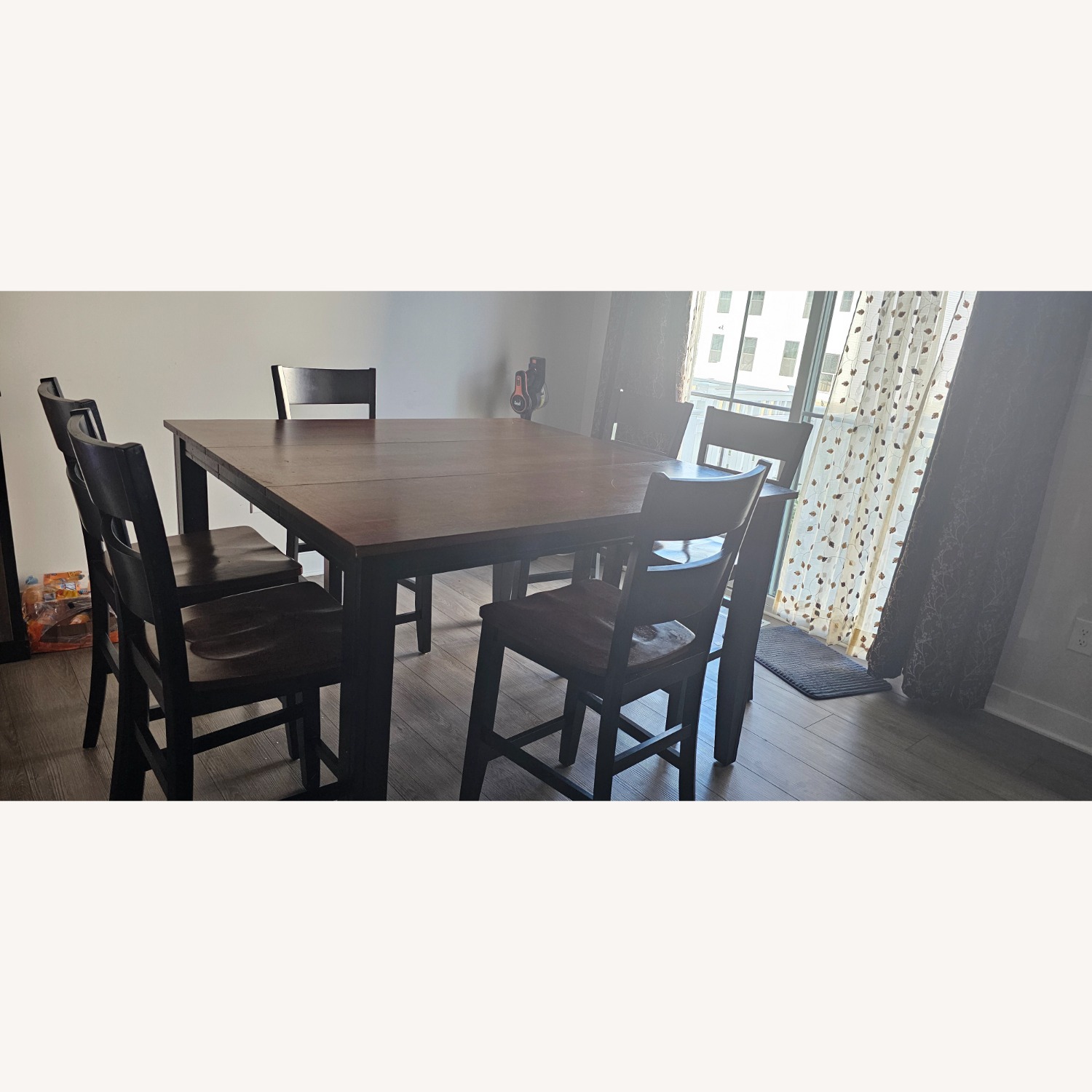 Dining Set with 6 High Chairs - image-4