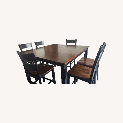 Used Dining Set with 6 High Chairs for sale on AptDeco
