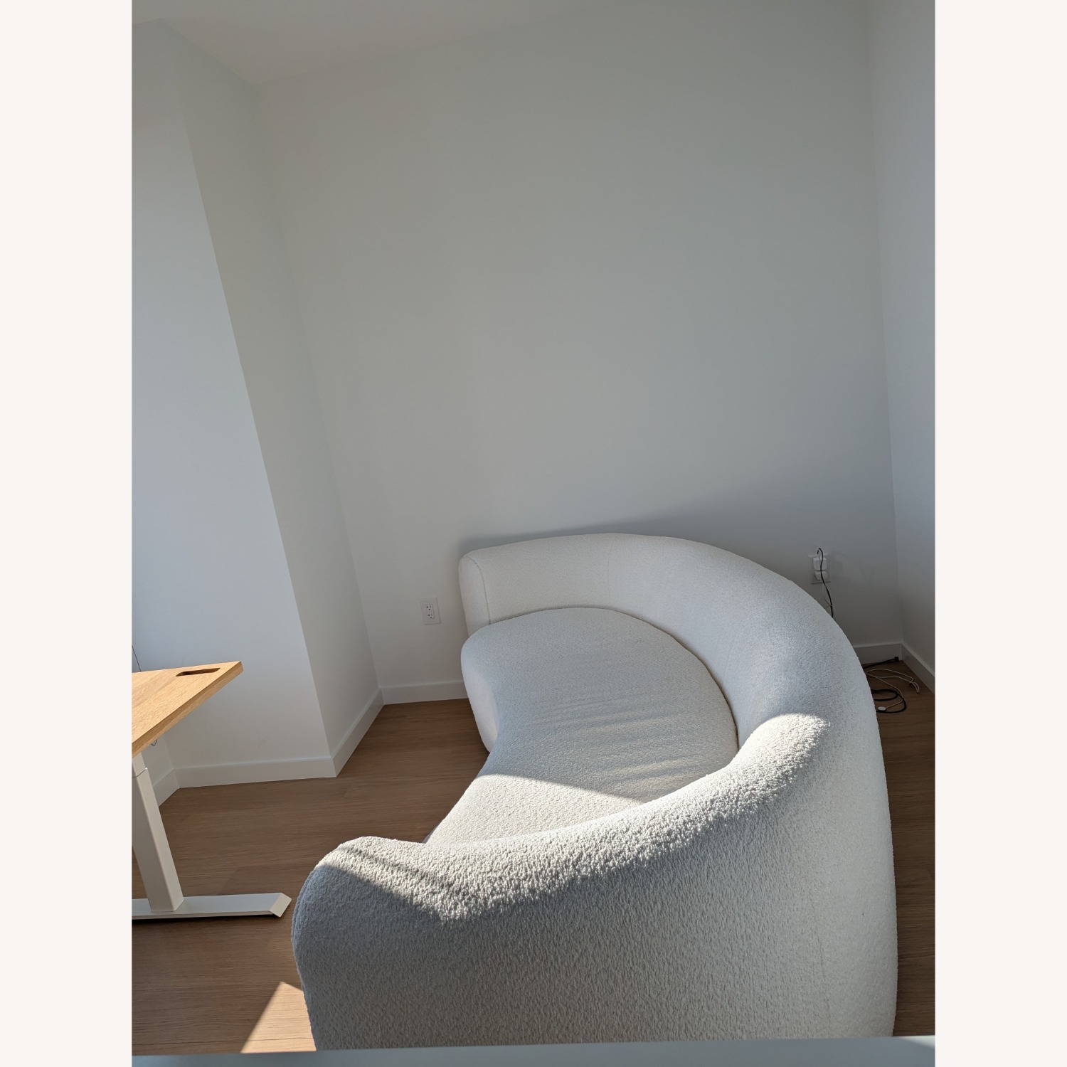 Hugger Curved Boucle Sofa by Leanne Ford - image-2