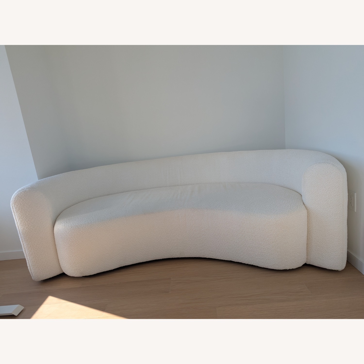 Hugger Curved Boucle Sofa by Leanne Ford - image-3
