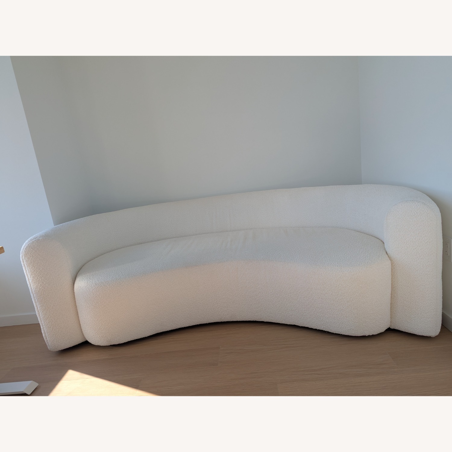 Hugger Curved Boucle Sofa by Leanne Ford - image-5