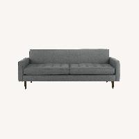 Room & Board  Reese 85" Two-Cushion Sofa in Gino Charcoal