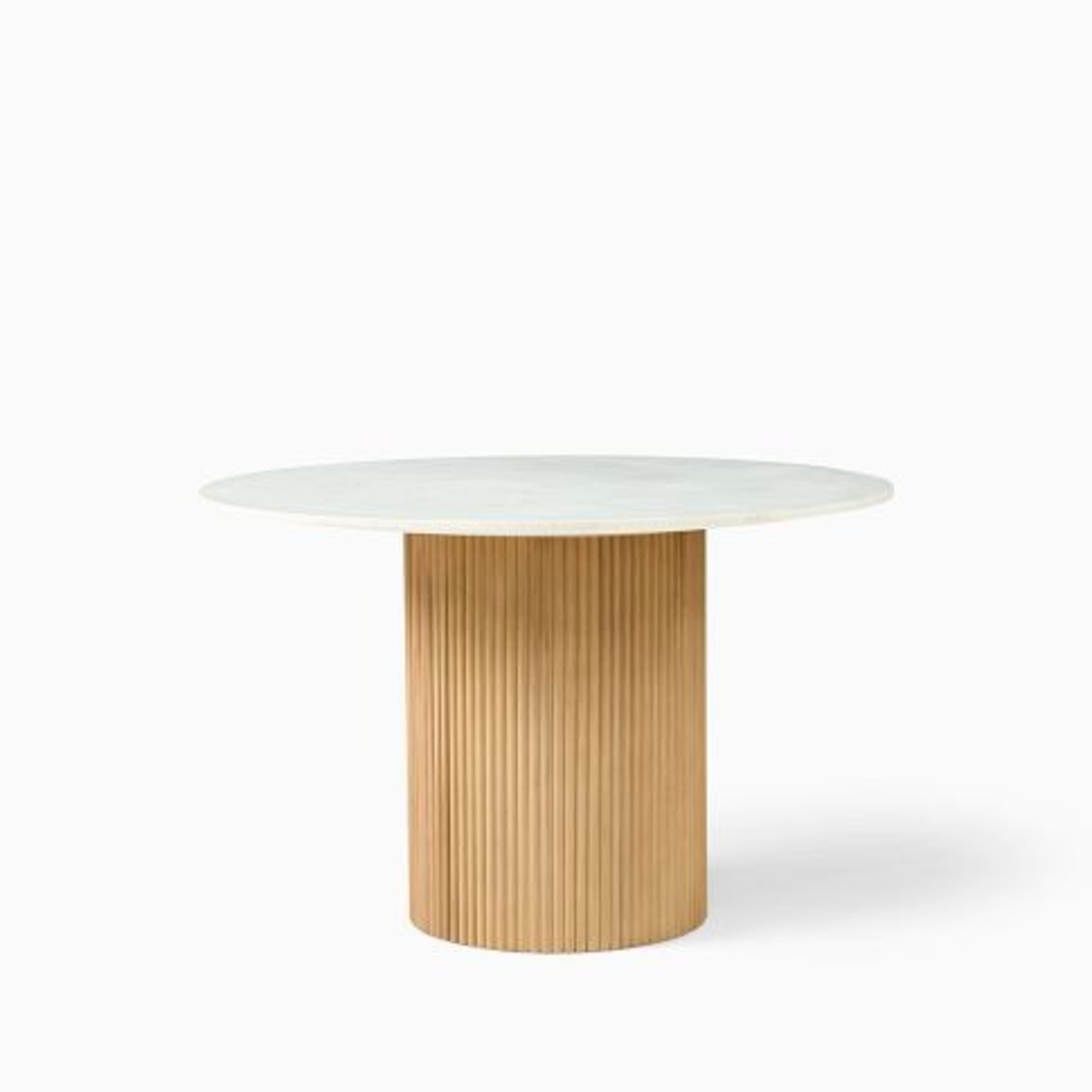 Ellington Marble Round Dining Table - image-1