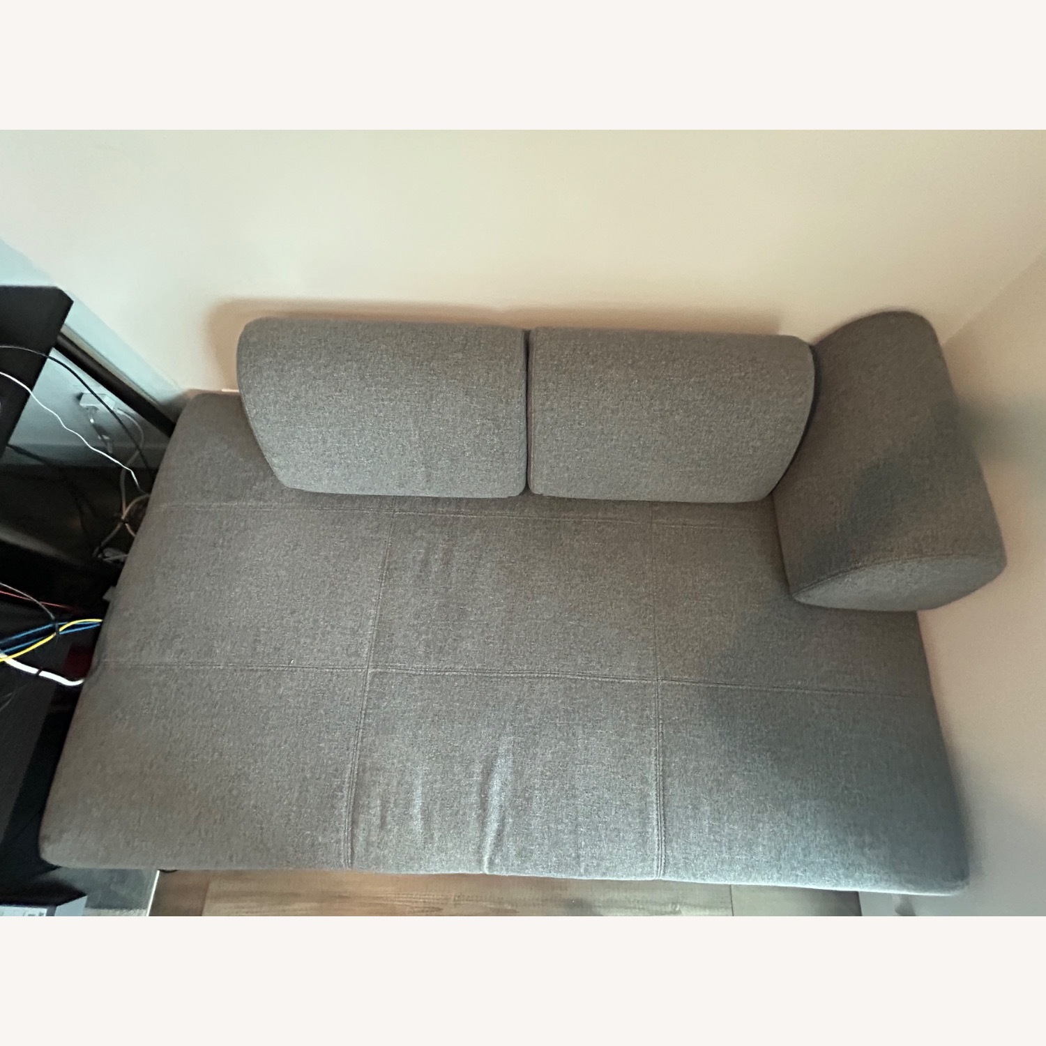 IKEA Flobetto Sleeper Sofa Gray - image-3