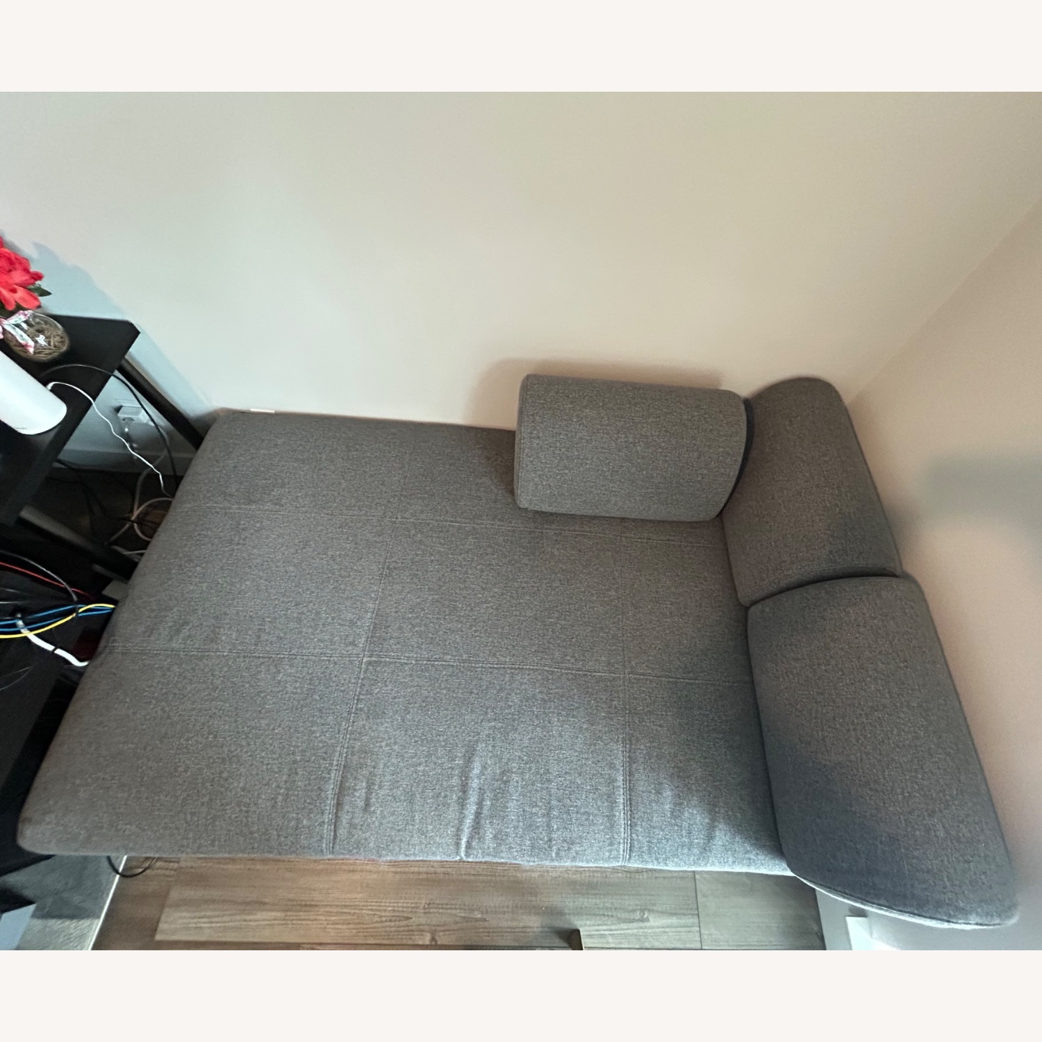 IKEA Flobetto Sleeper Sofa Gray - image-2