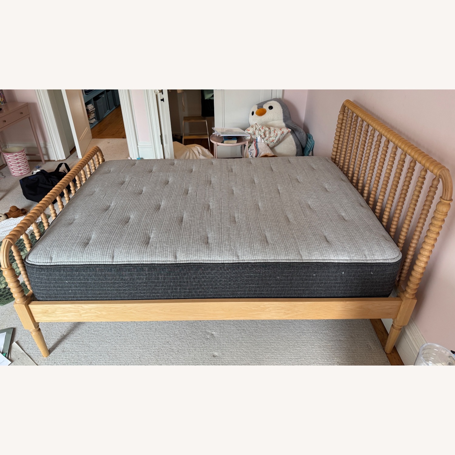 Crate & Kids Jenny Lind Maple  Spindle Bed - image-3