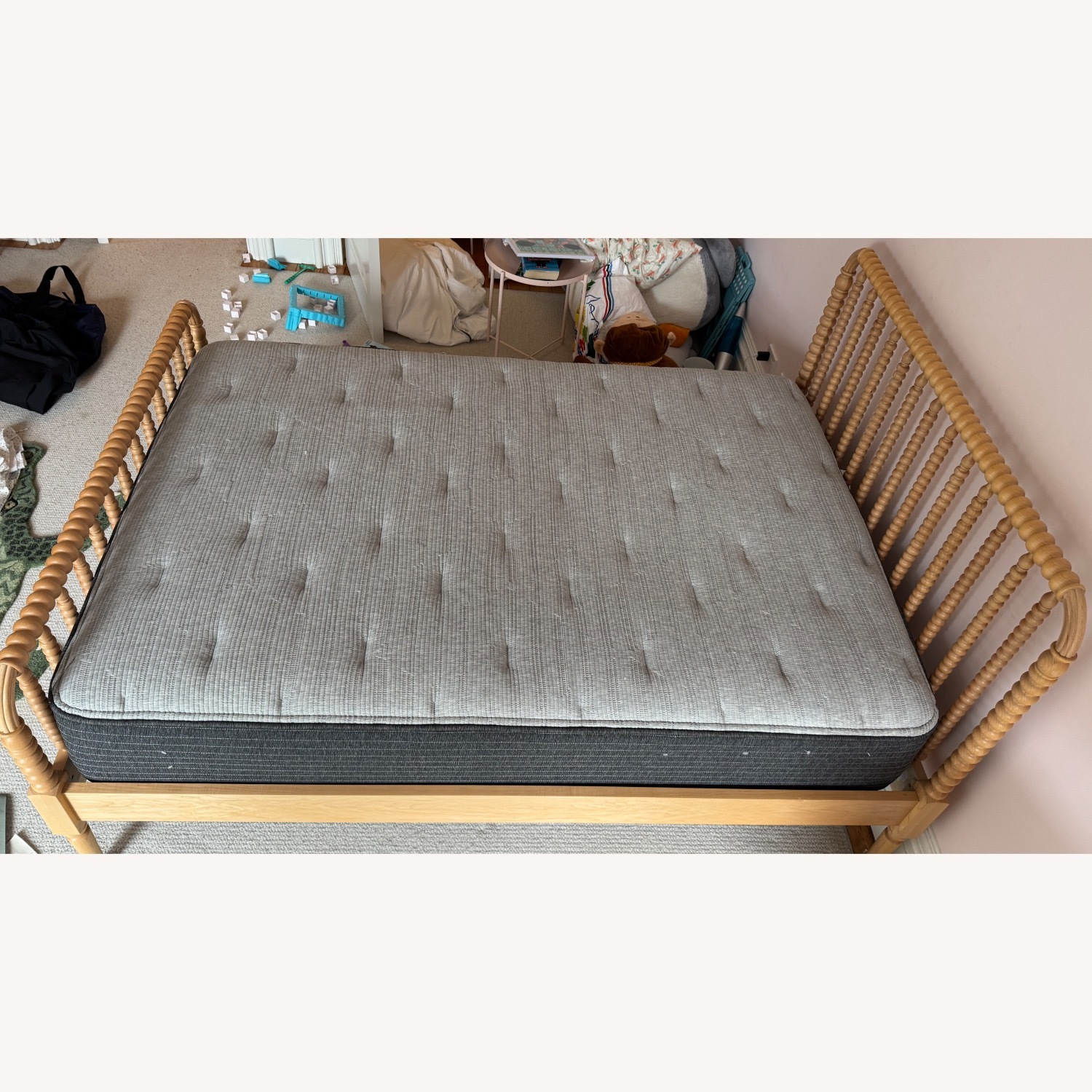 Crate & Kids Jenny Lind Maple  Spindle Bed - image-2
