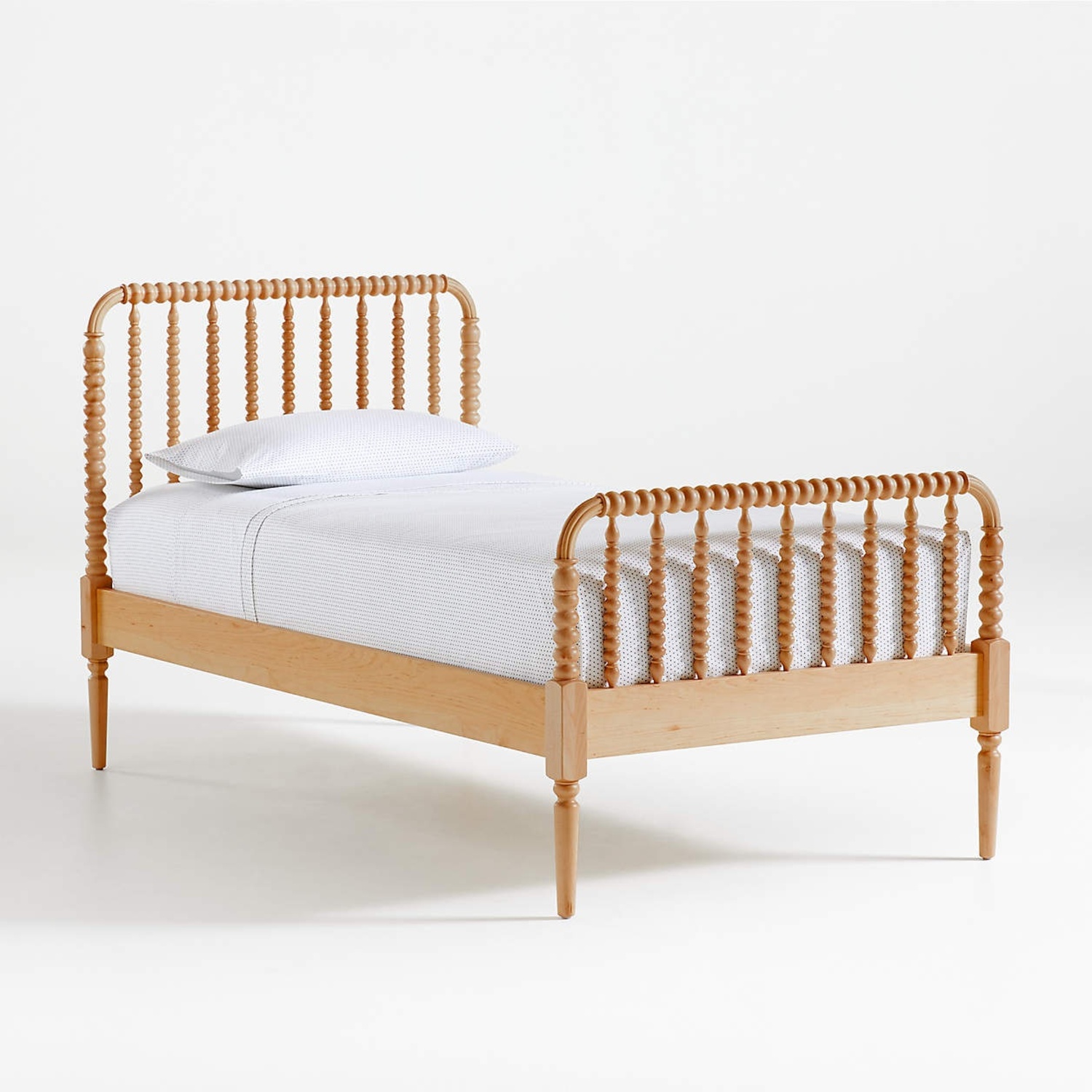 Crate & Kids Jenny Lind Maple  Spindle Bed - image-5