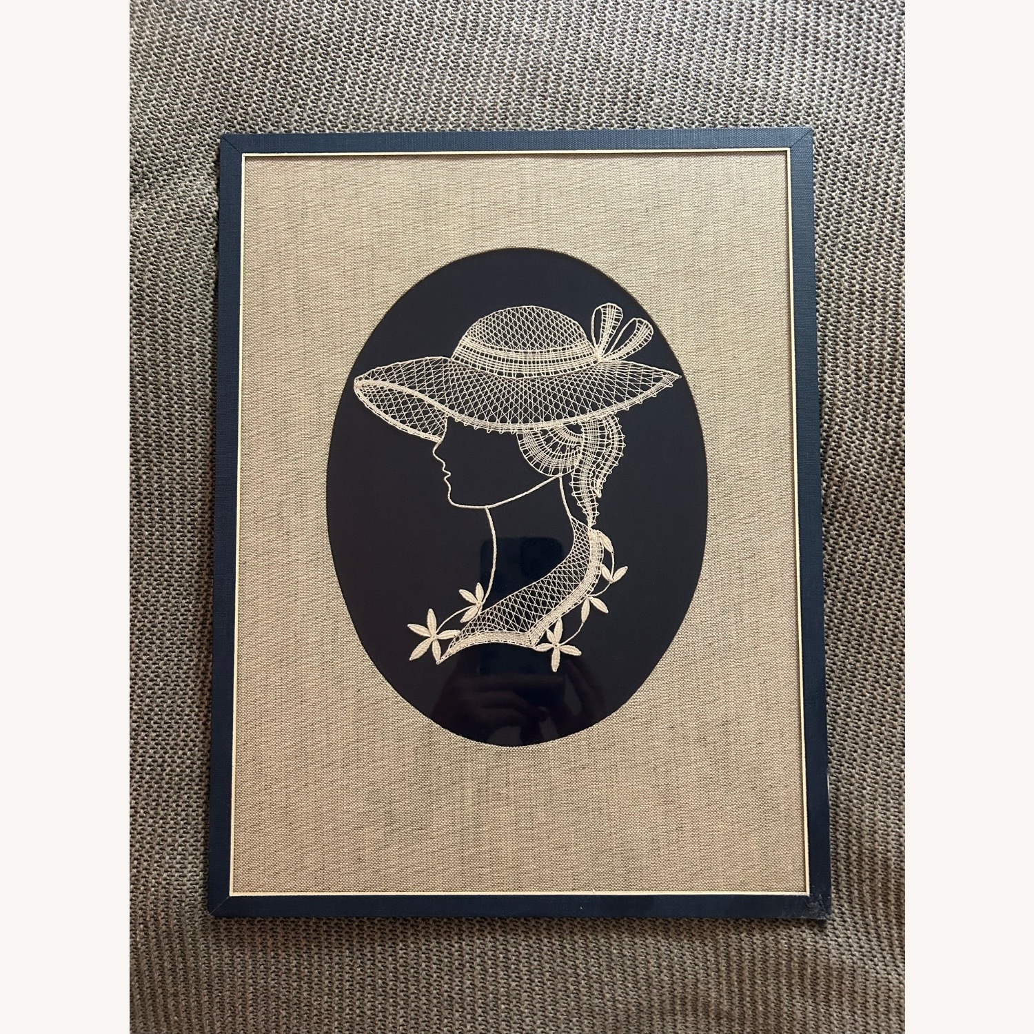 Vintage Boho Lace Artwork  - image-1