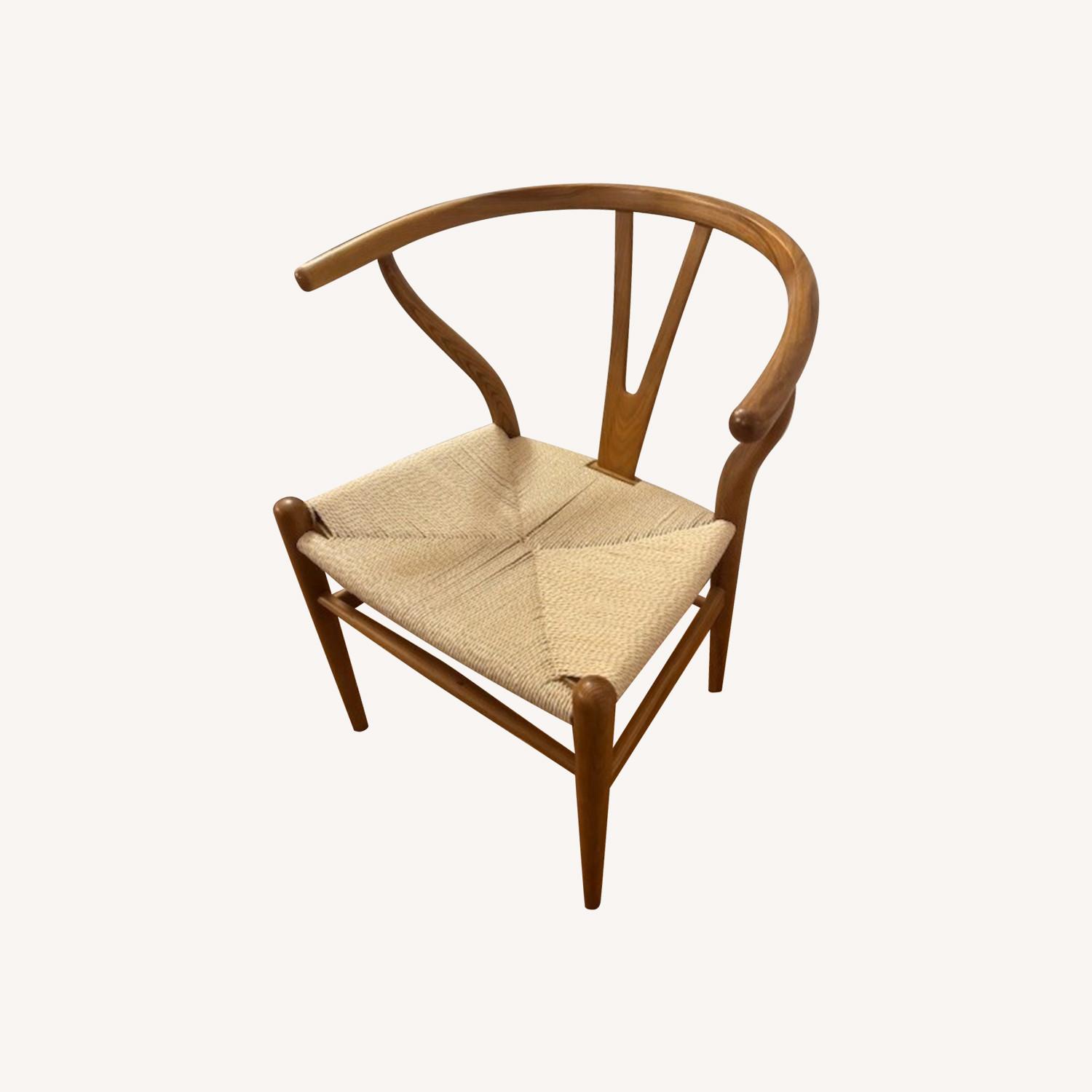 Solid Wood Wishbone Chair (Set of 6) - image-7