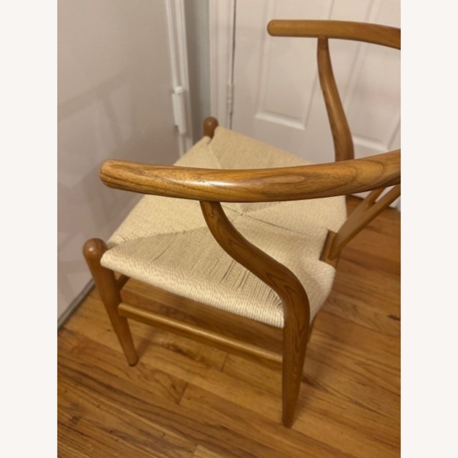Solid Wood Wishbone Chair (Set of 6) - image-5
