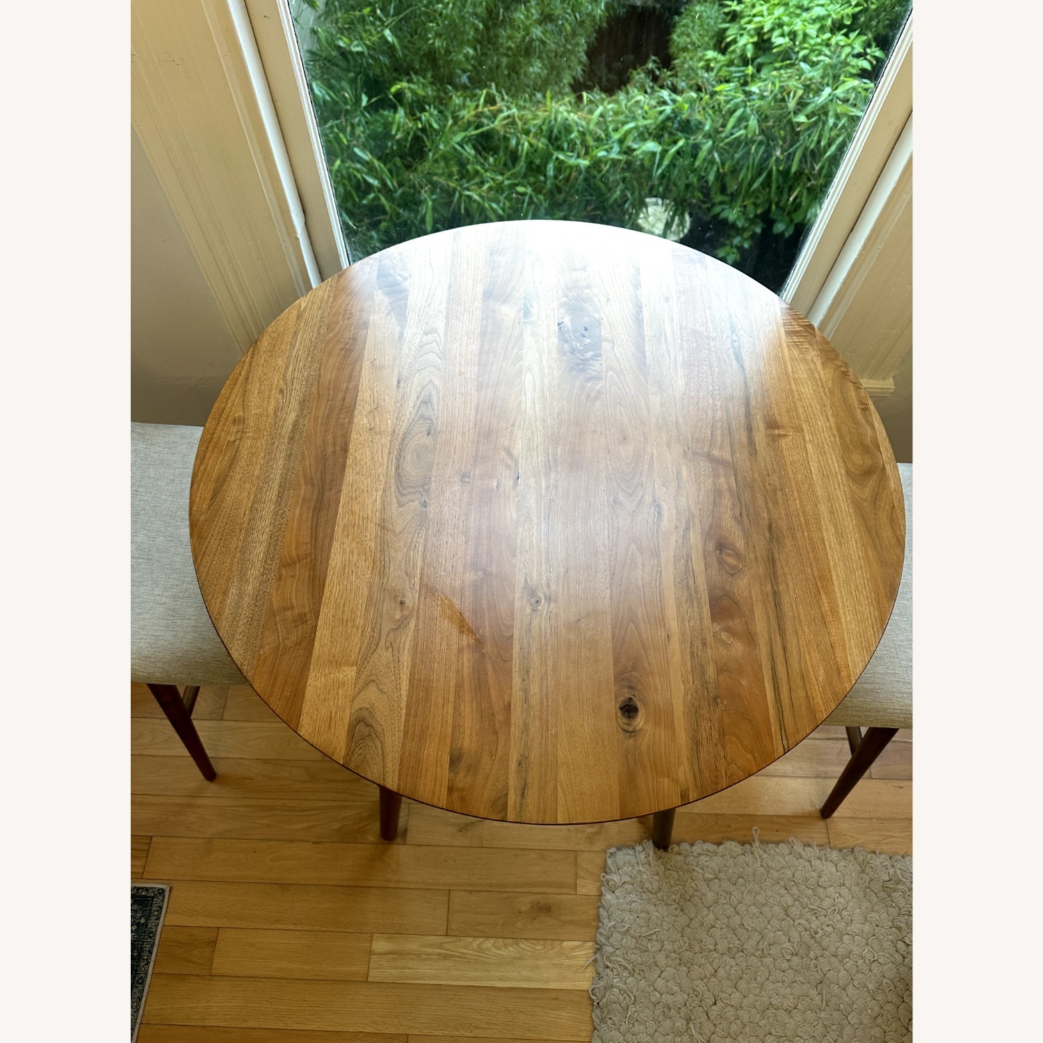 Article Walnut Bar Table & Chairs - image-2