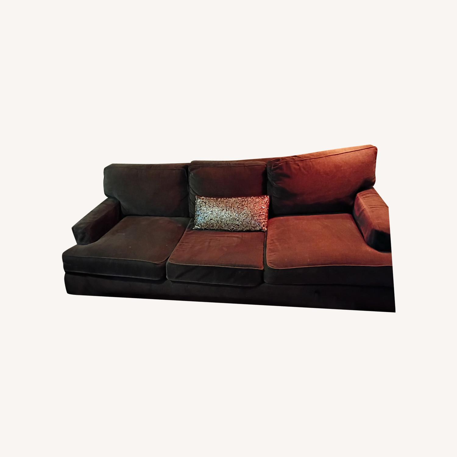 Ethan Allen 3 Cushion Sofa  - image-0