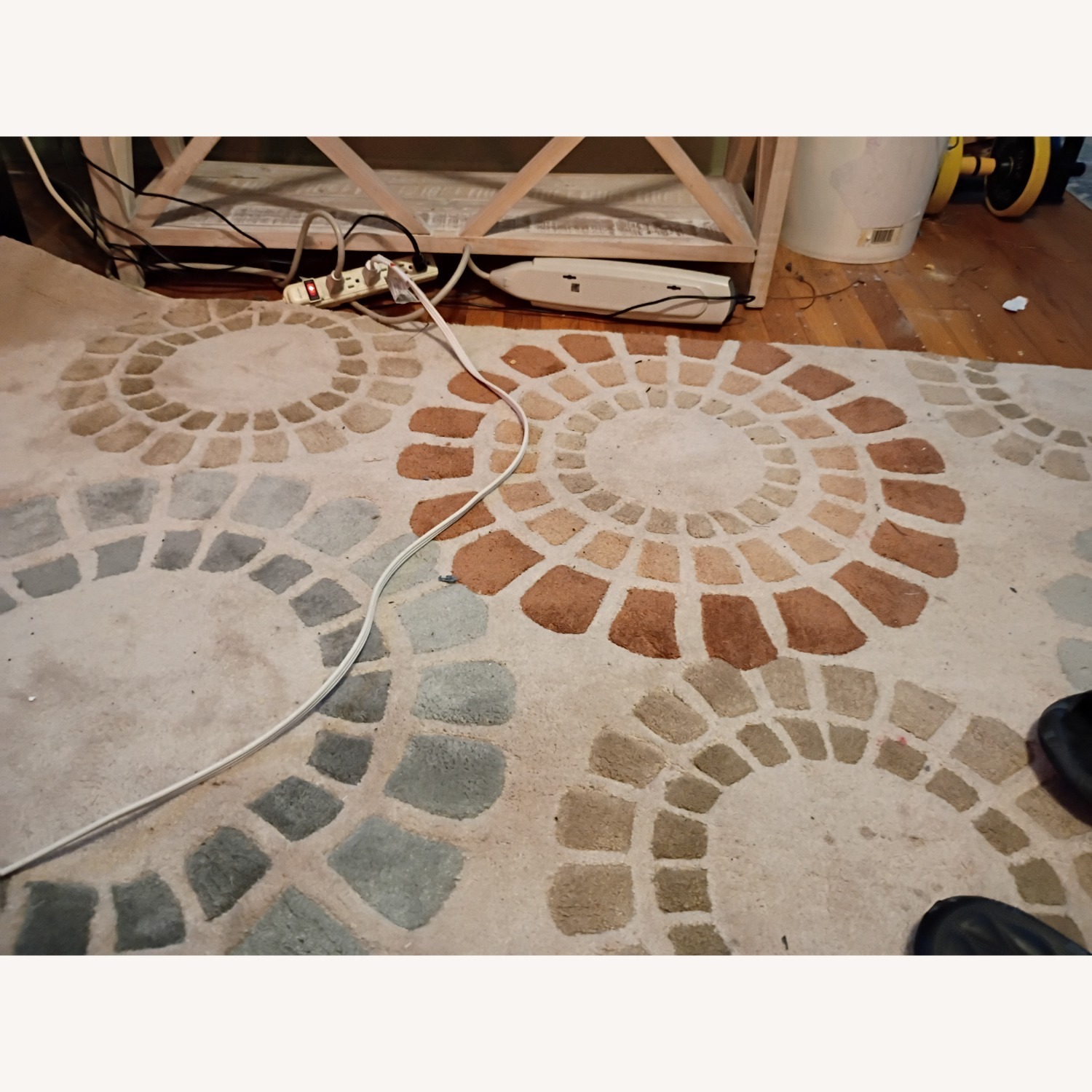 Crate & Barrel Mid Century Inspired Area Rug - image-3