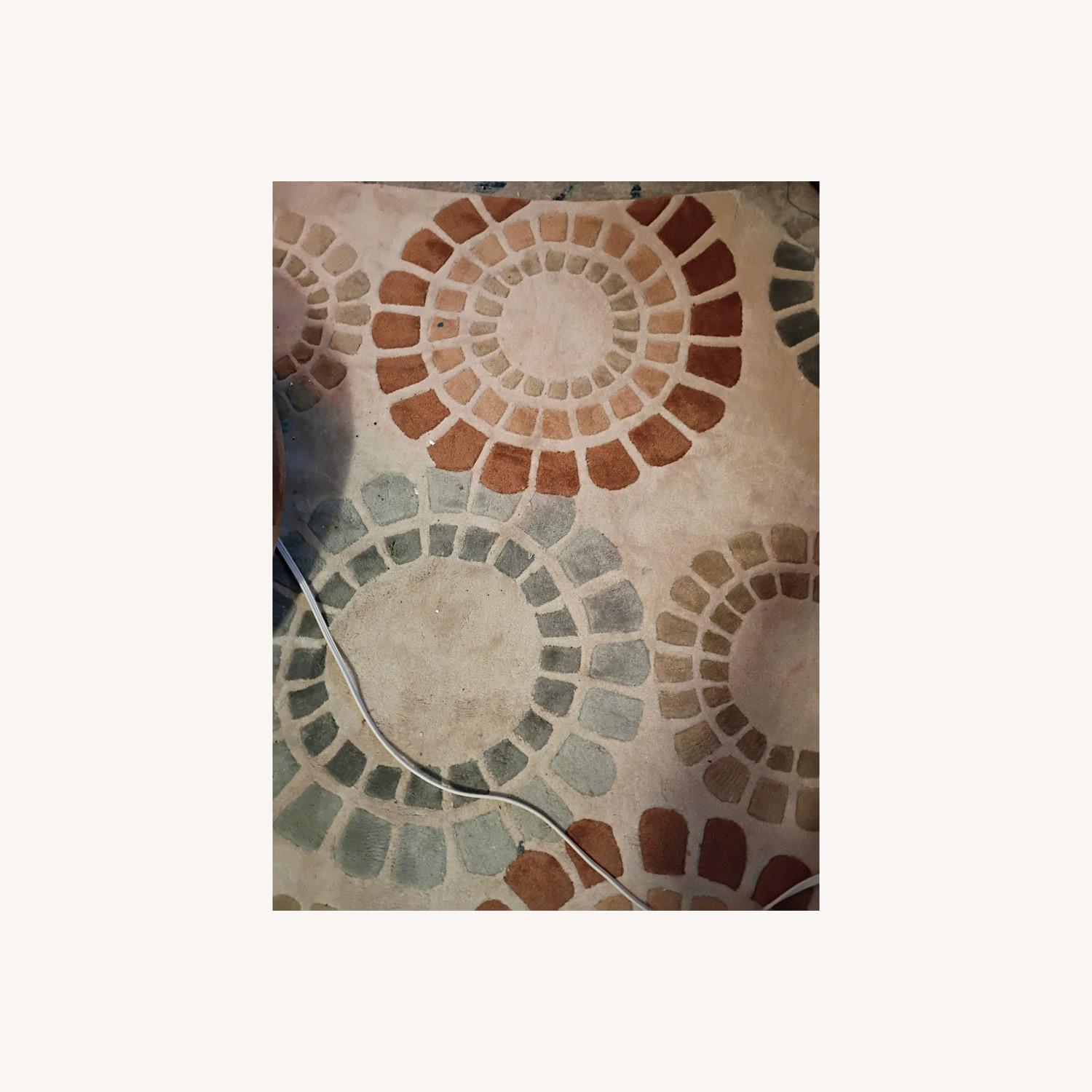 Crate & Barrel Mid Century Inspired Area Rug - image-0